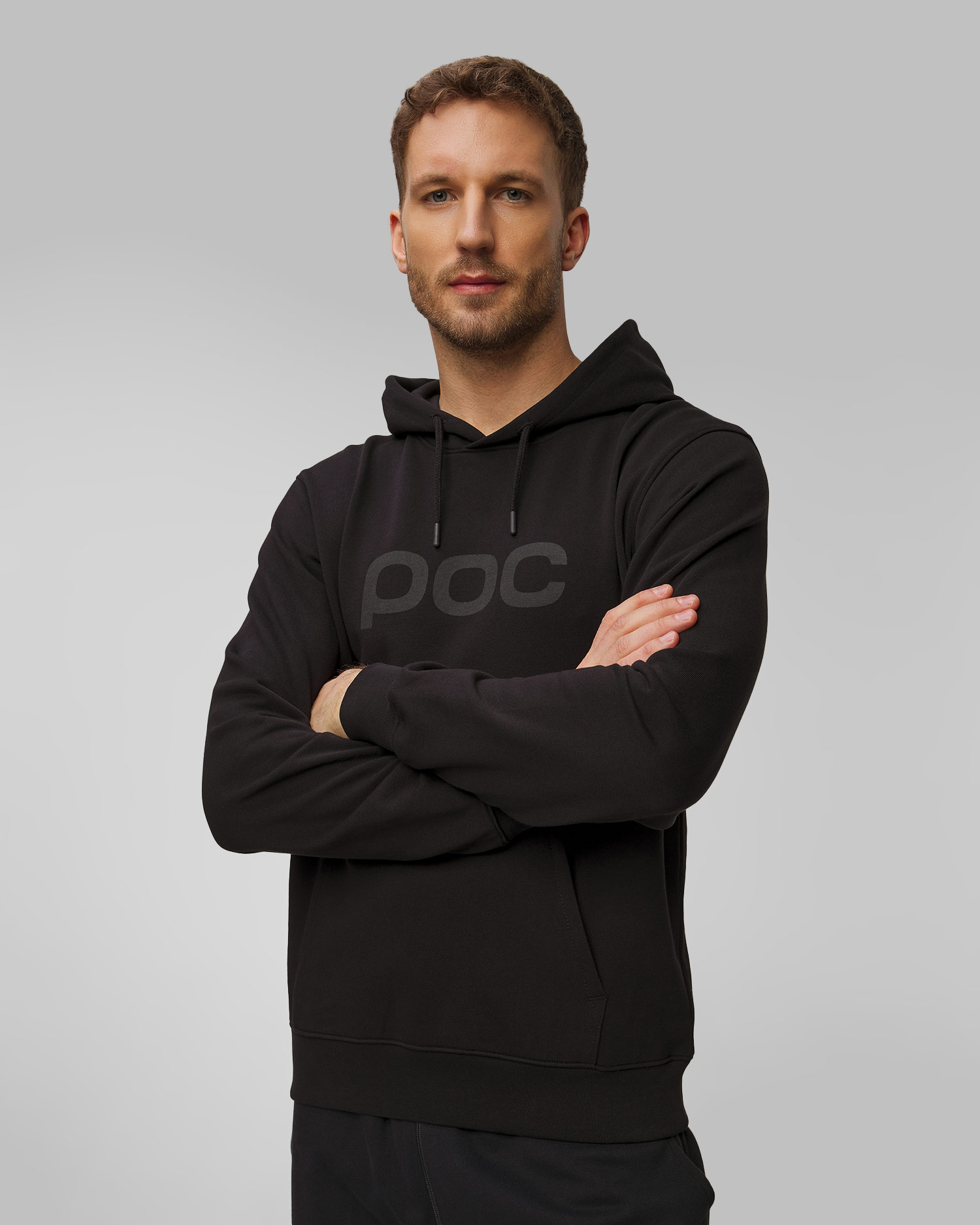 Sweat-shirt à capuche noir POC Hood 
