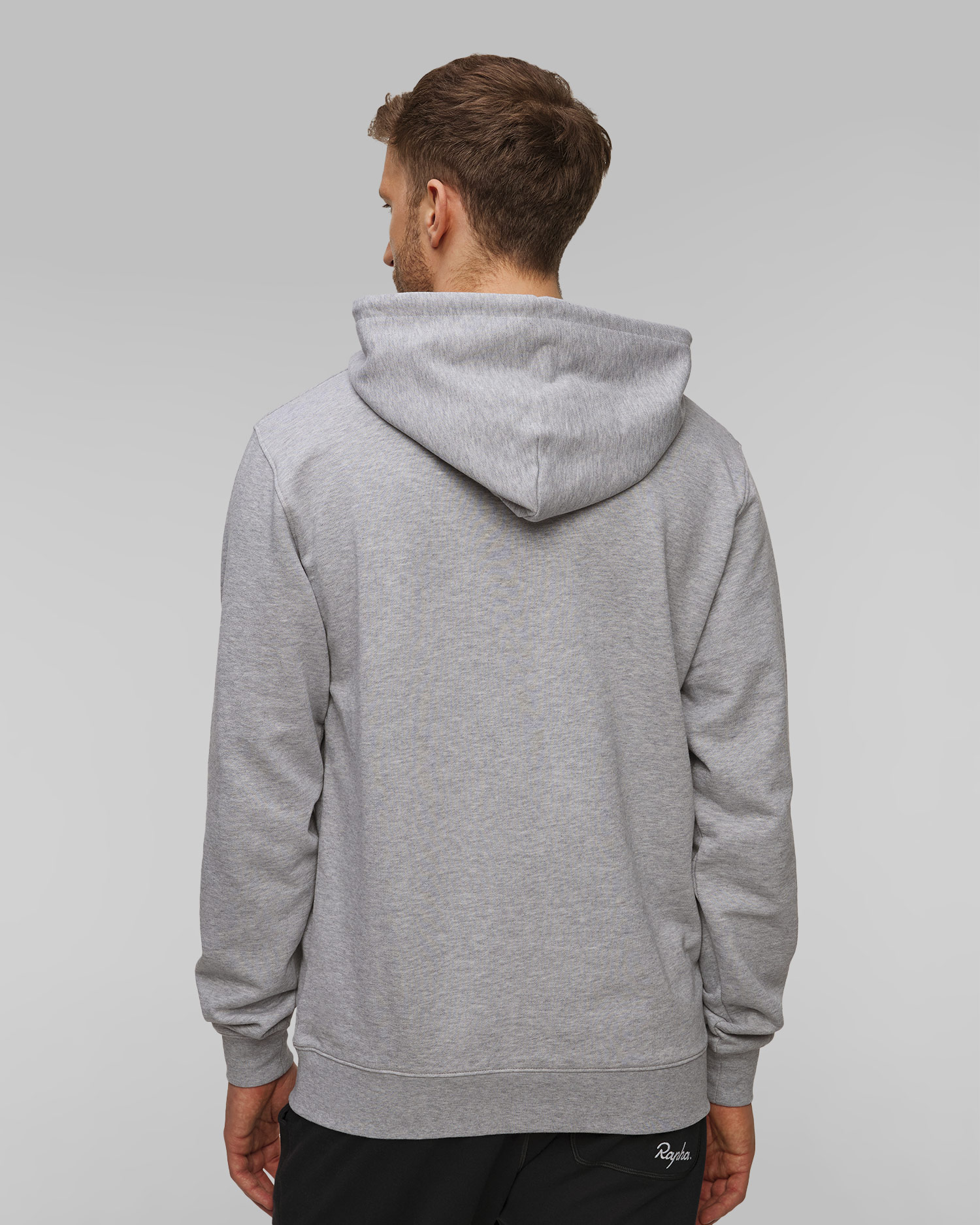 Men's white sweatshirt POC Hood grey