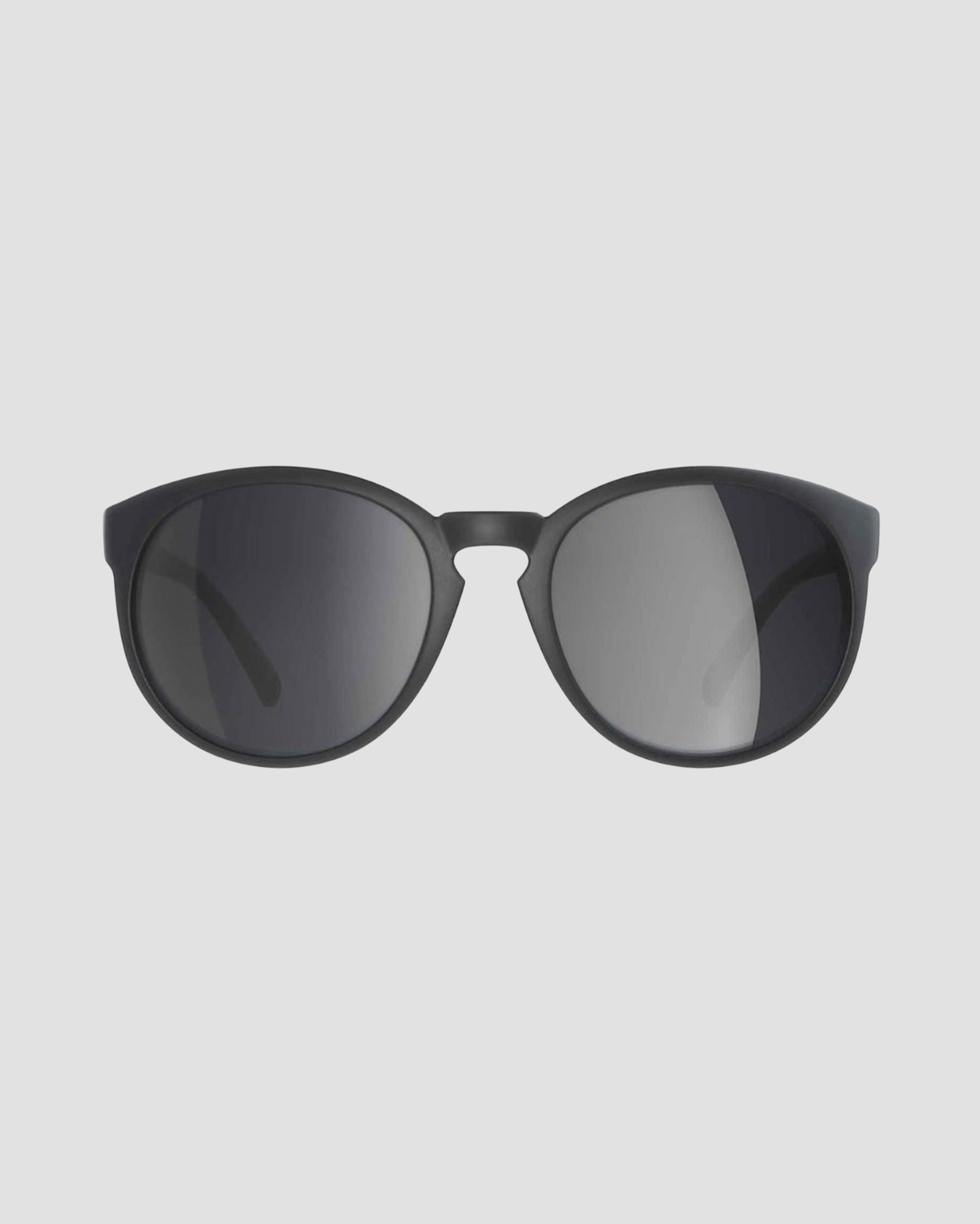 POC Know Polarisierte Sonnenbrille in Schwarz mit Clarity Polarized/Sunny Grey Gläsern