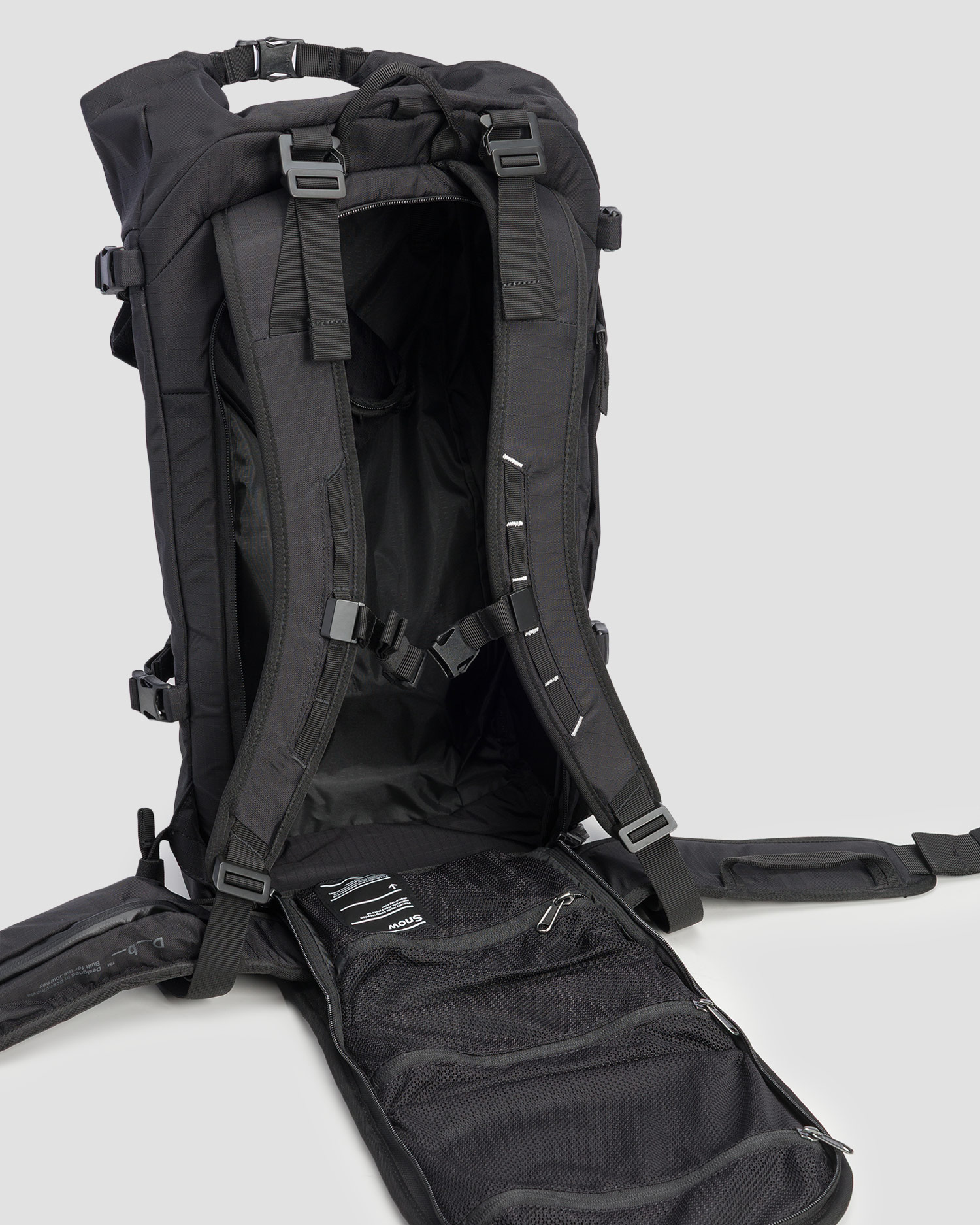 Skialpinistický batoh Db Snow Pro Backpack 32L čierny