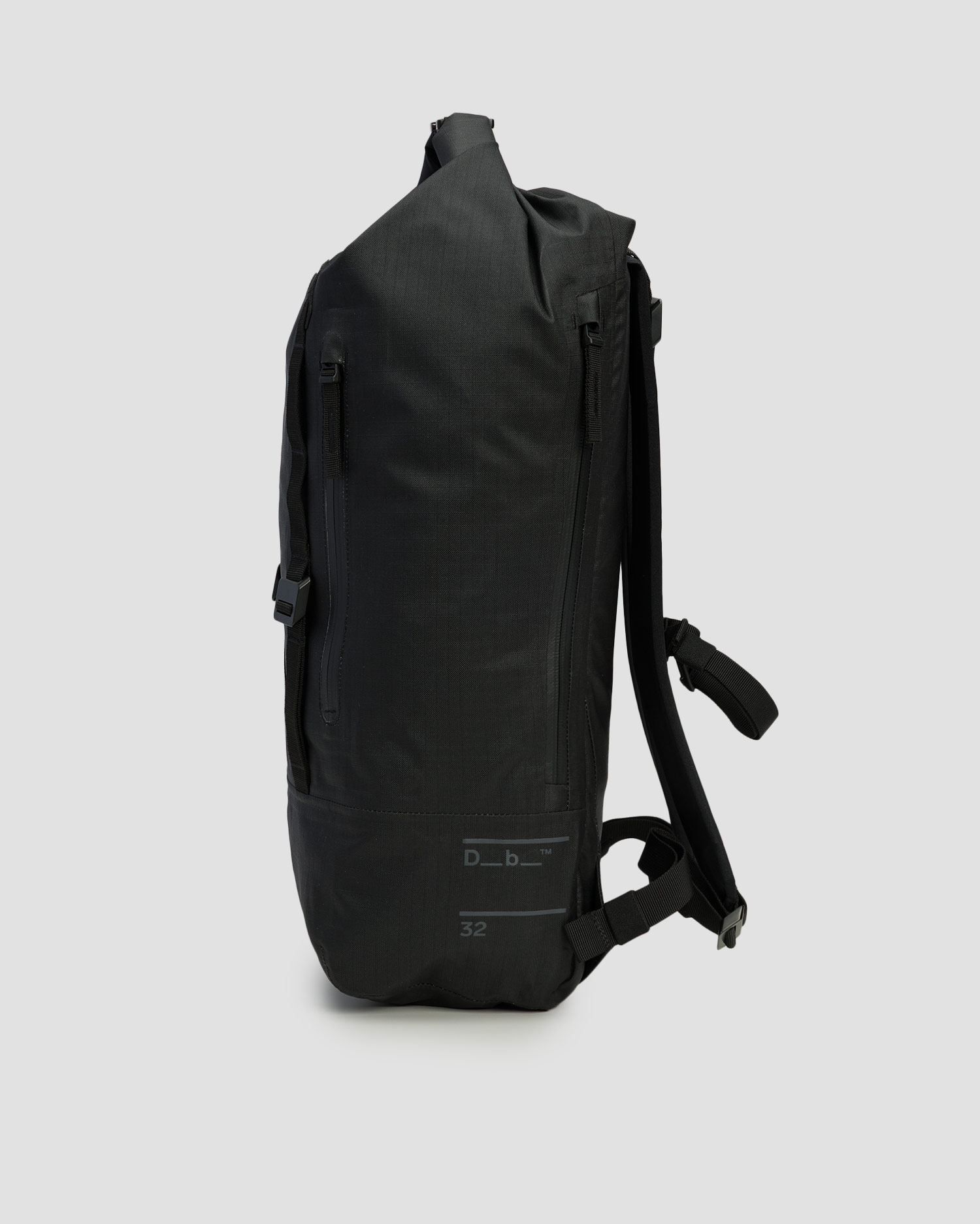 Douchebag Essential Rolltop Backpack 32L black