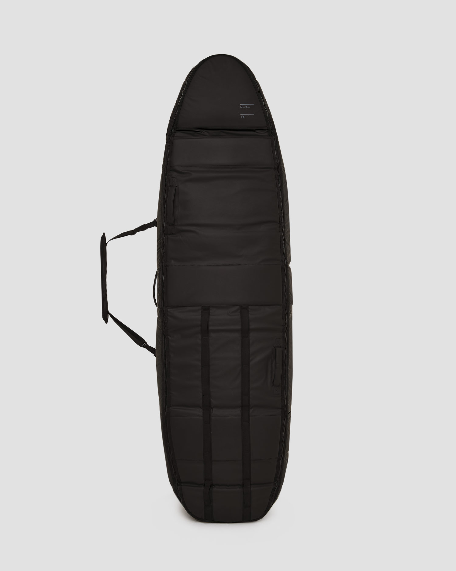 Černé pouzdro na surfovou desku Db Surf Pro Coffin 3-4 Boards