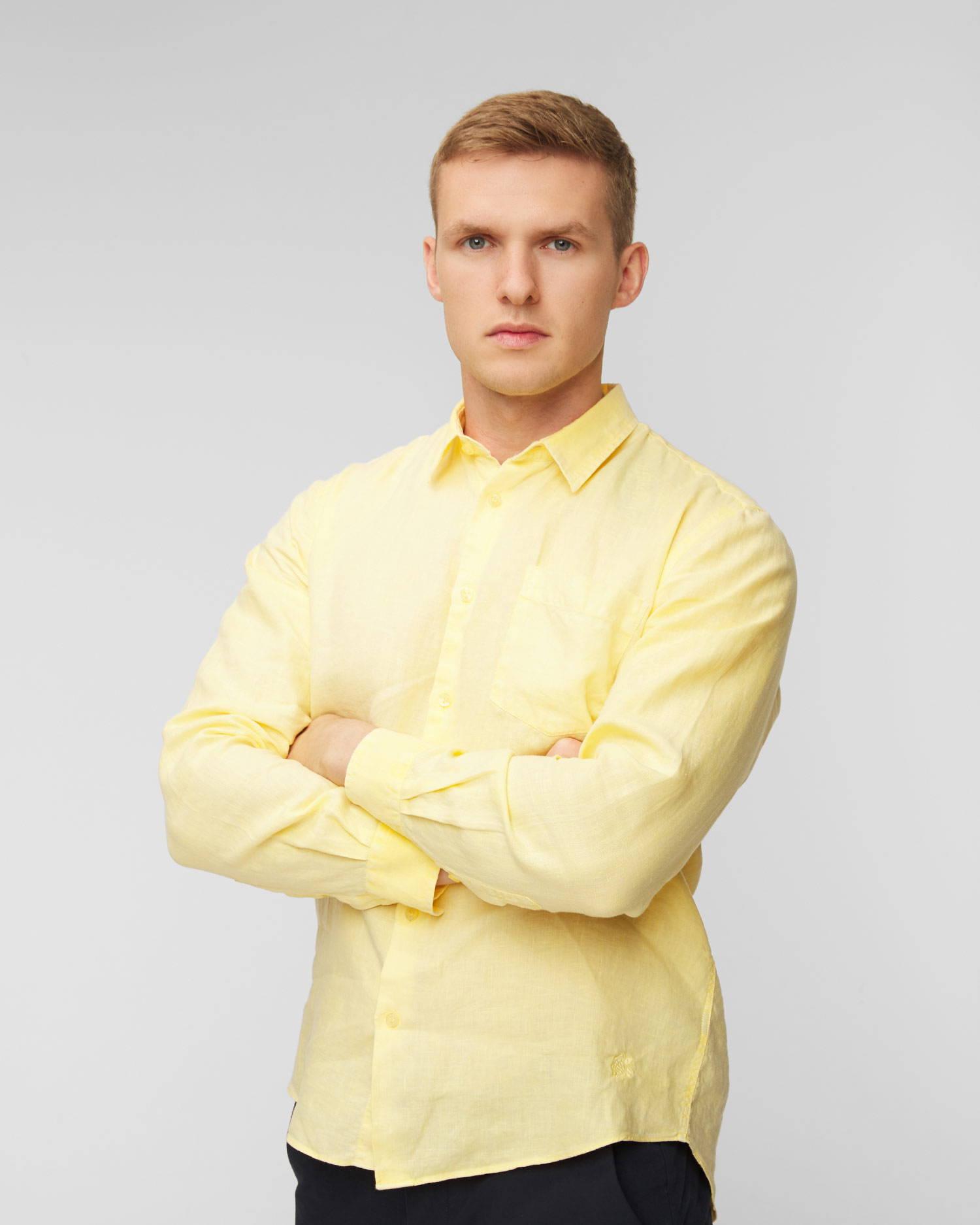 Camicia di lino Vilebrequin Caroubis