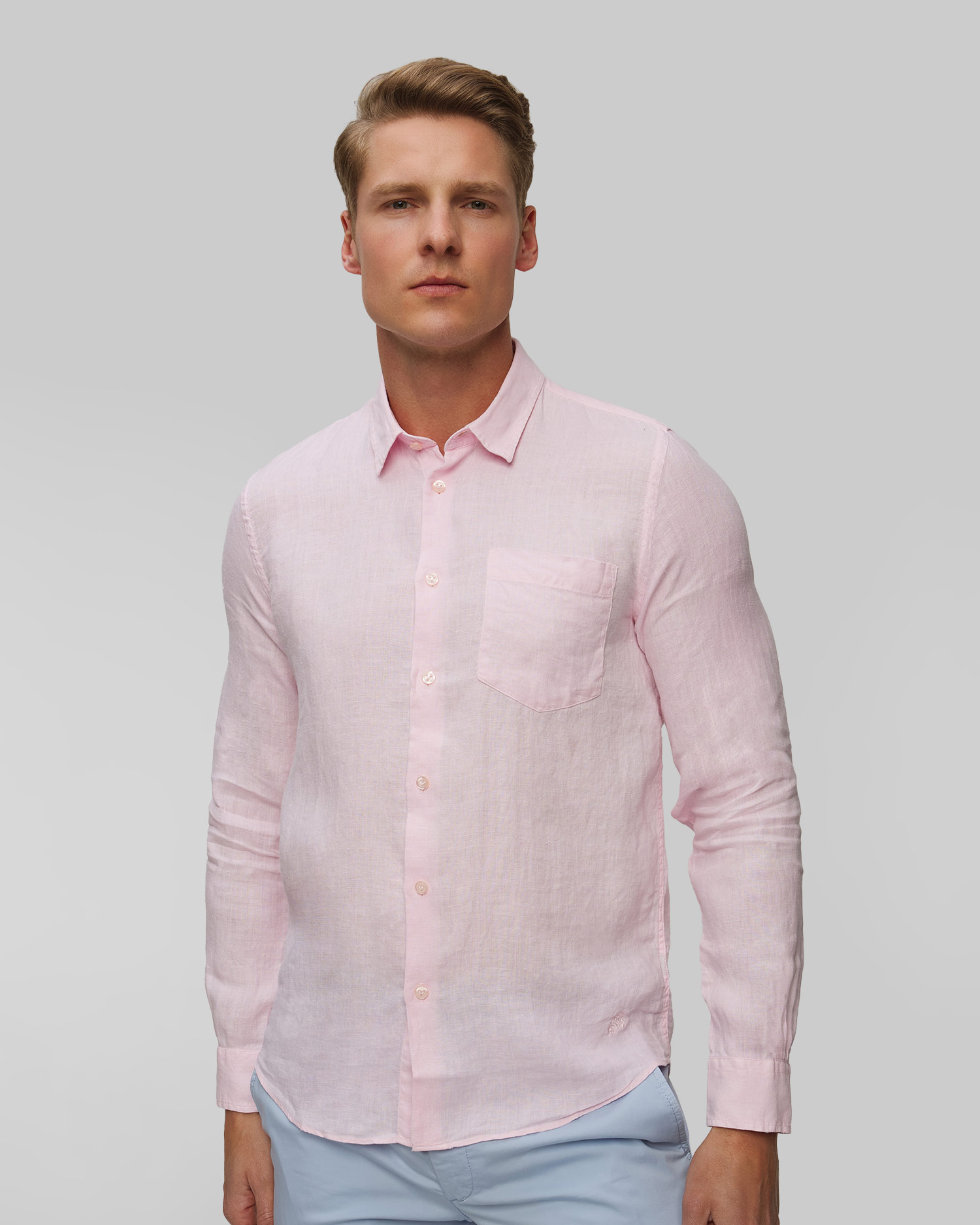 Men's linen shirt Vilebrequin Caroubis