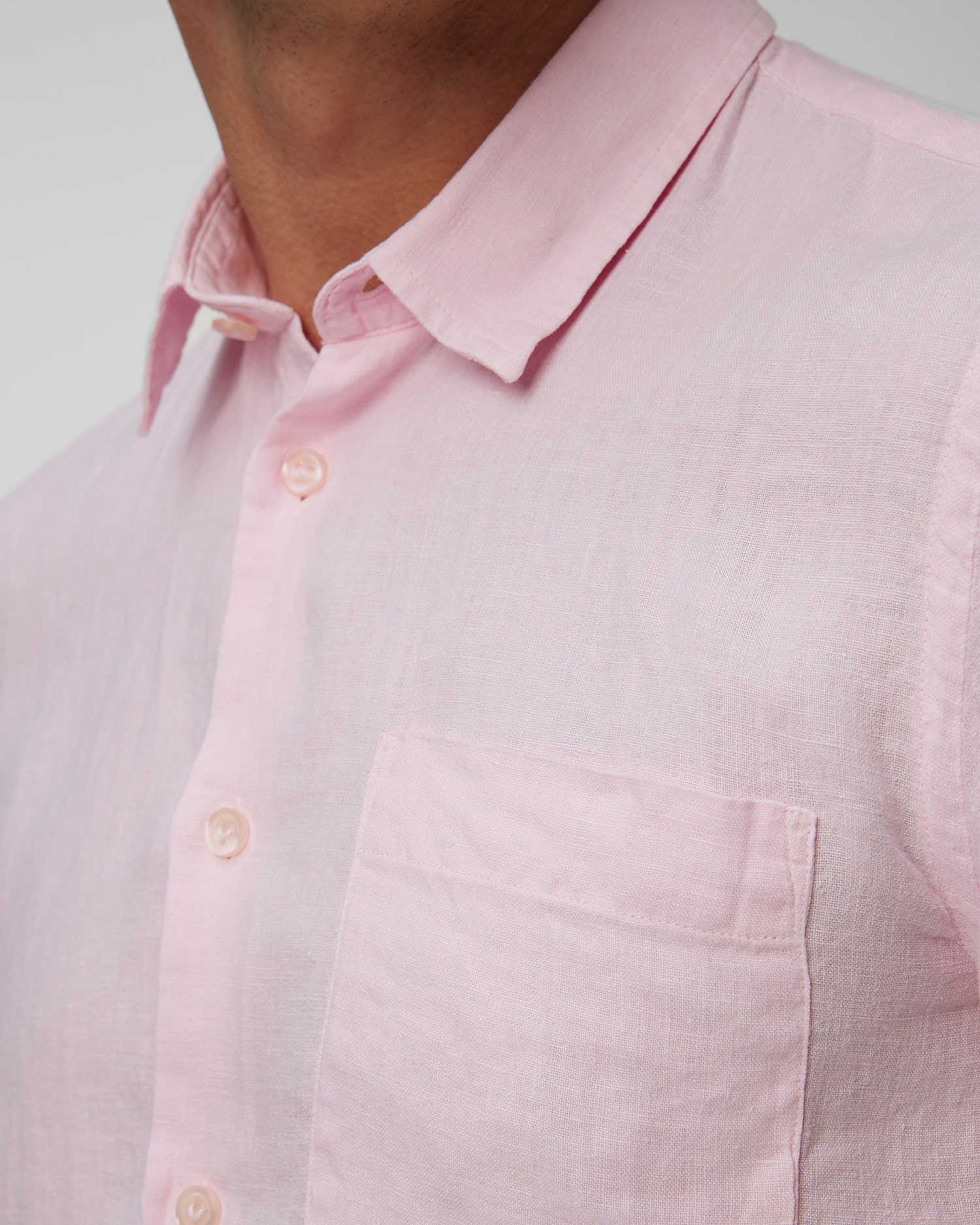 Camicia di lino da uomo Vilebrequin Caroubis