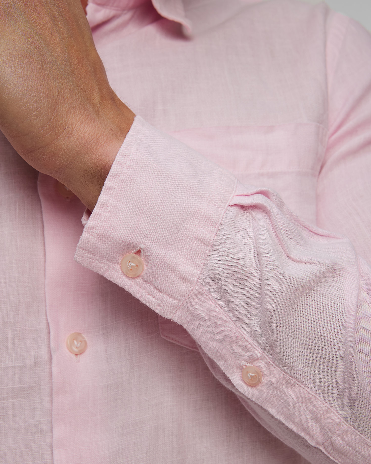 Camicia di lino da uomo Vilebrequin Caroubis