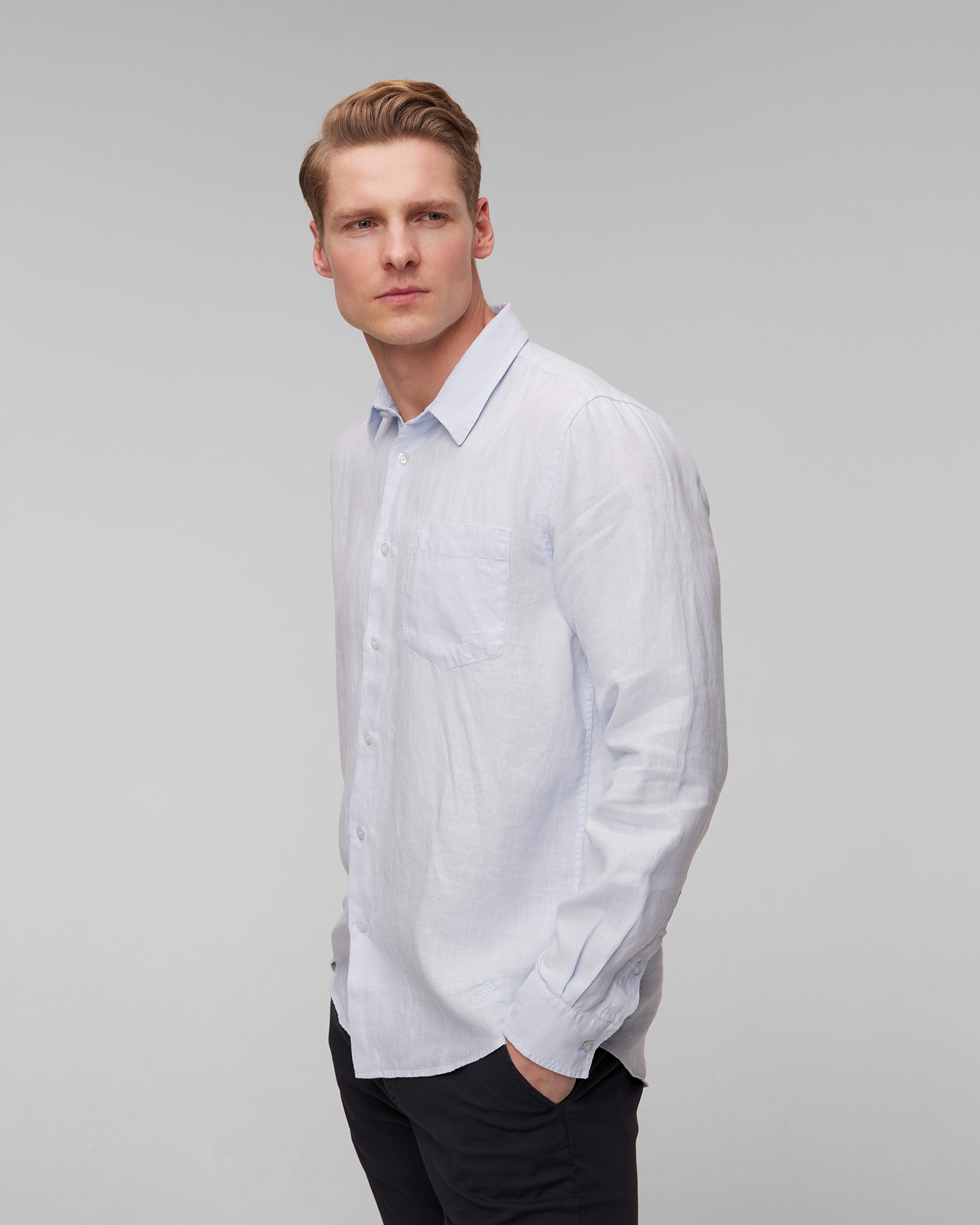 VILEBREQUIN CAROUBIS linen shirt