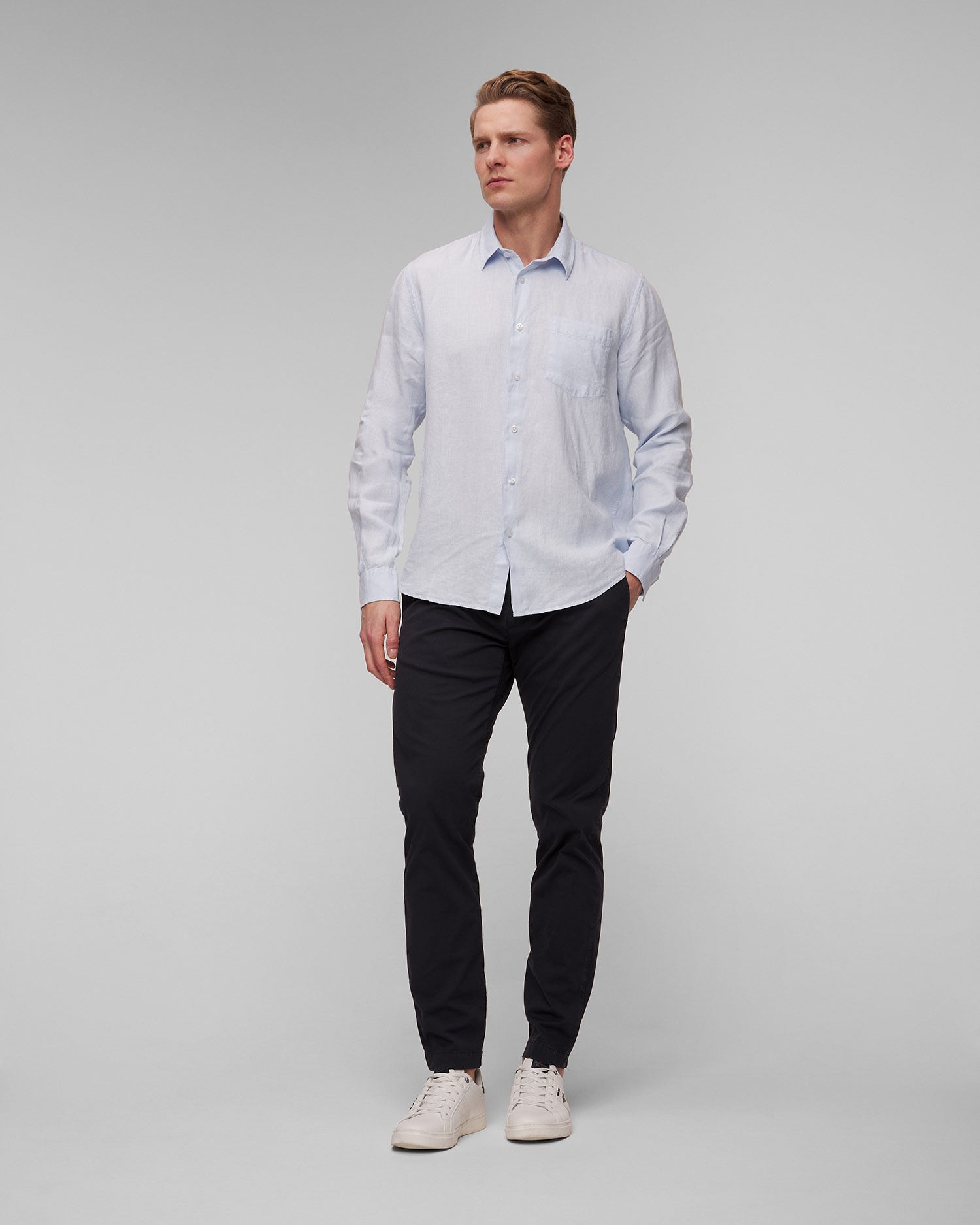 VILEBREQUIN CAROUBIS linen shirt