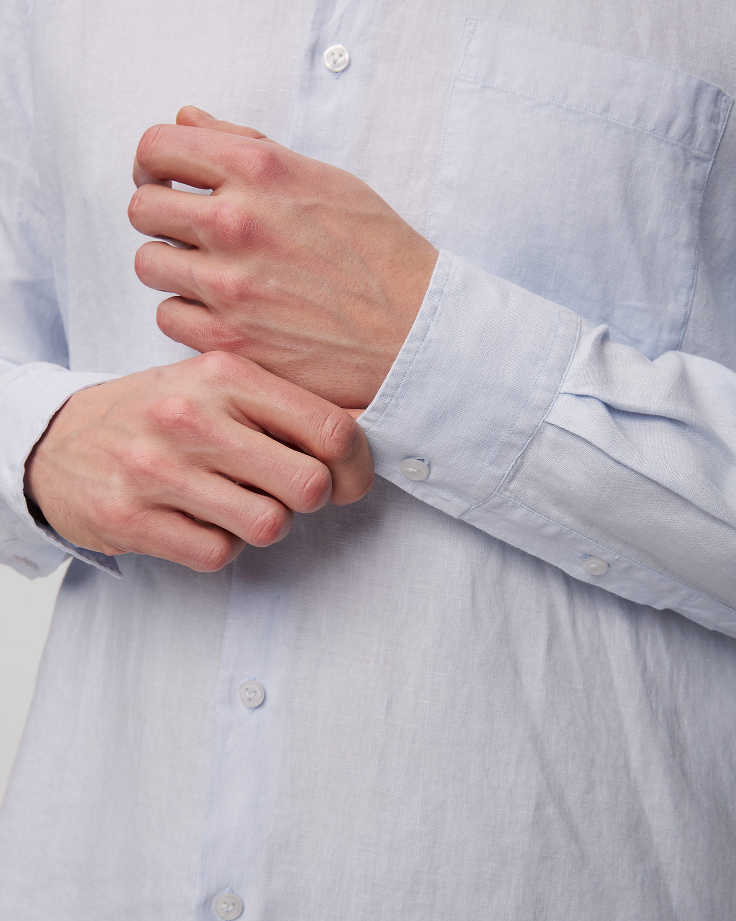 VILEBREQUIN CAROUBIS linen shirt