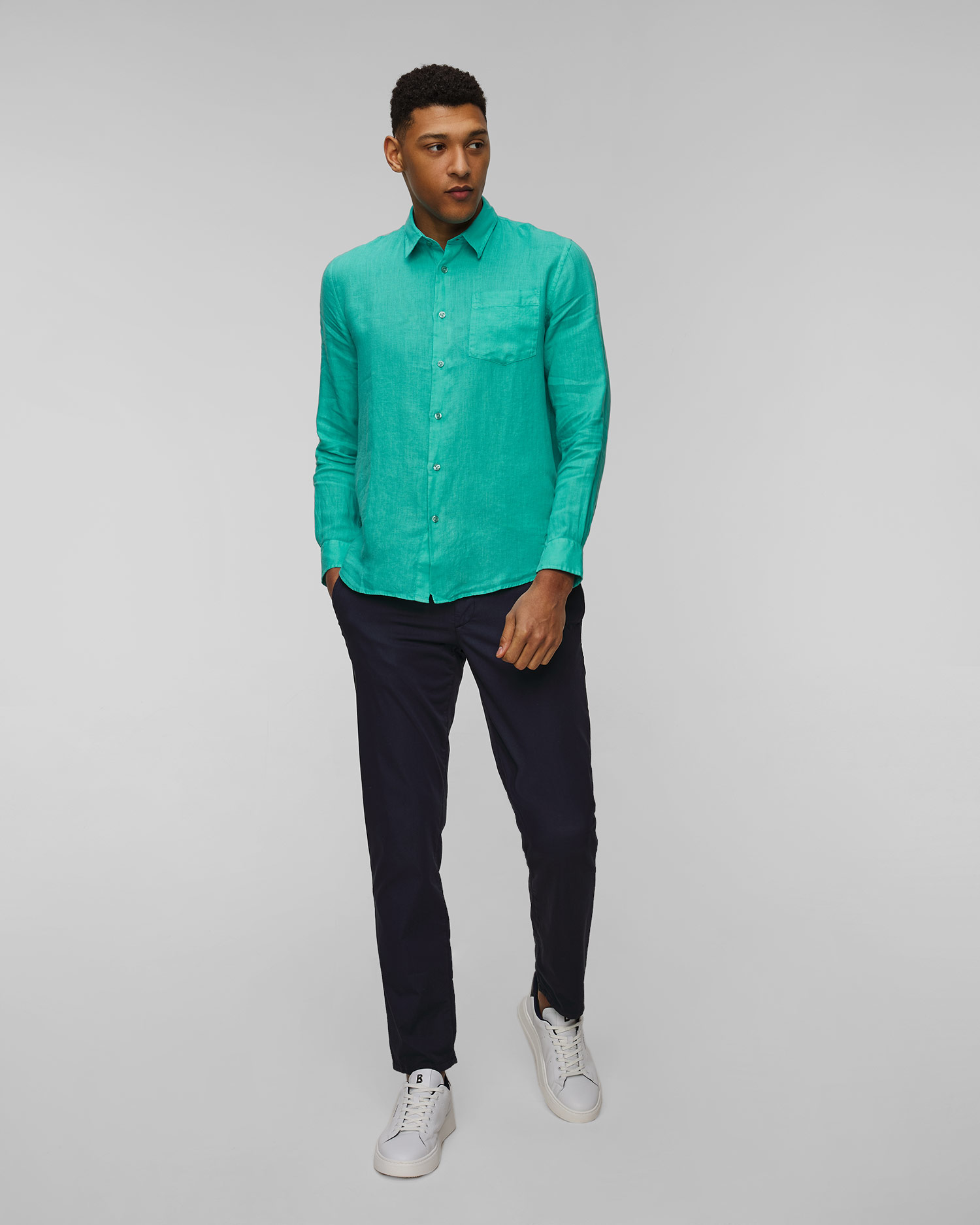Men's linen shirt Vilebrequin Caroubis