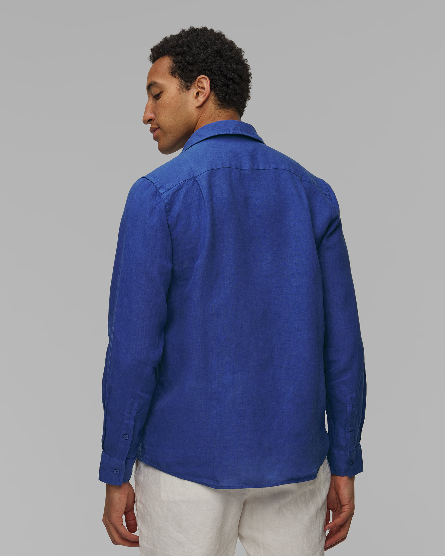 Camicia di lino da uomo Vilebrequin Caroubis