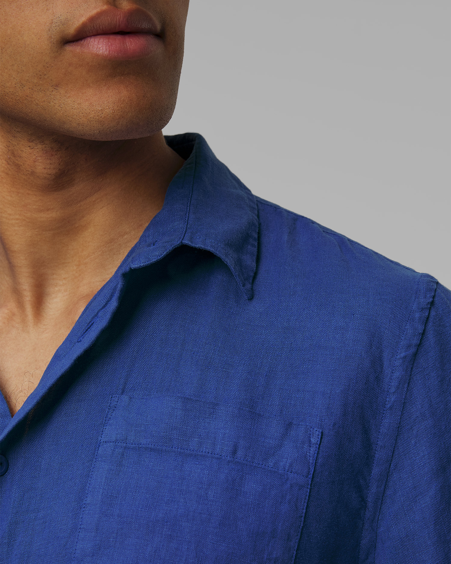 Camicia di lino da uomo Vilebrequin Caroubis