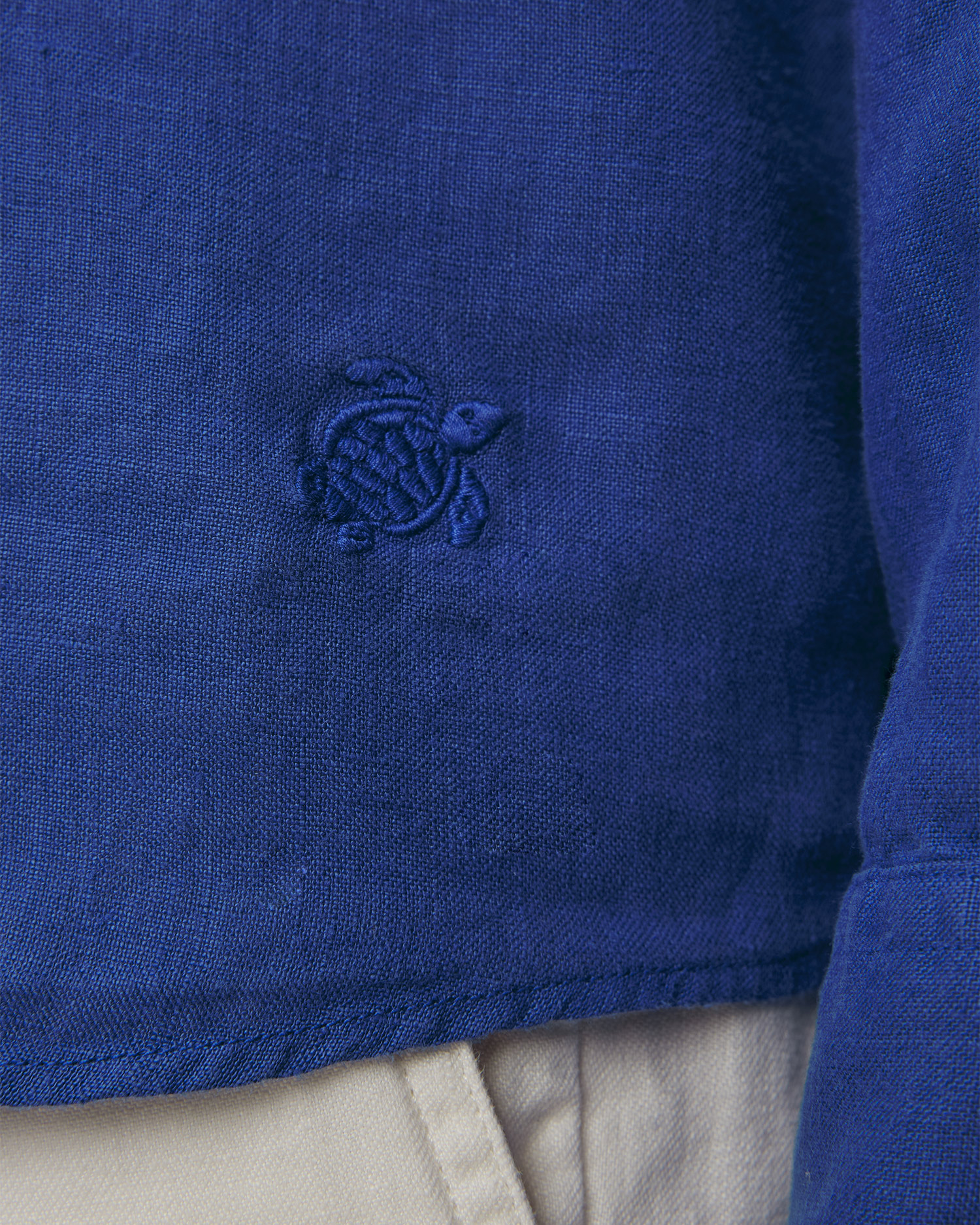 Men's linen shirt Vilebrequin Caroubis