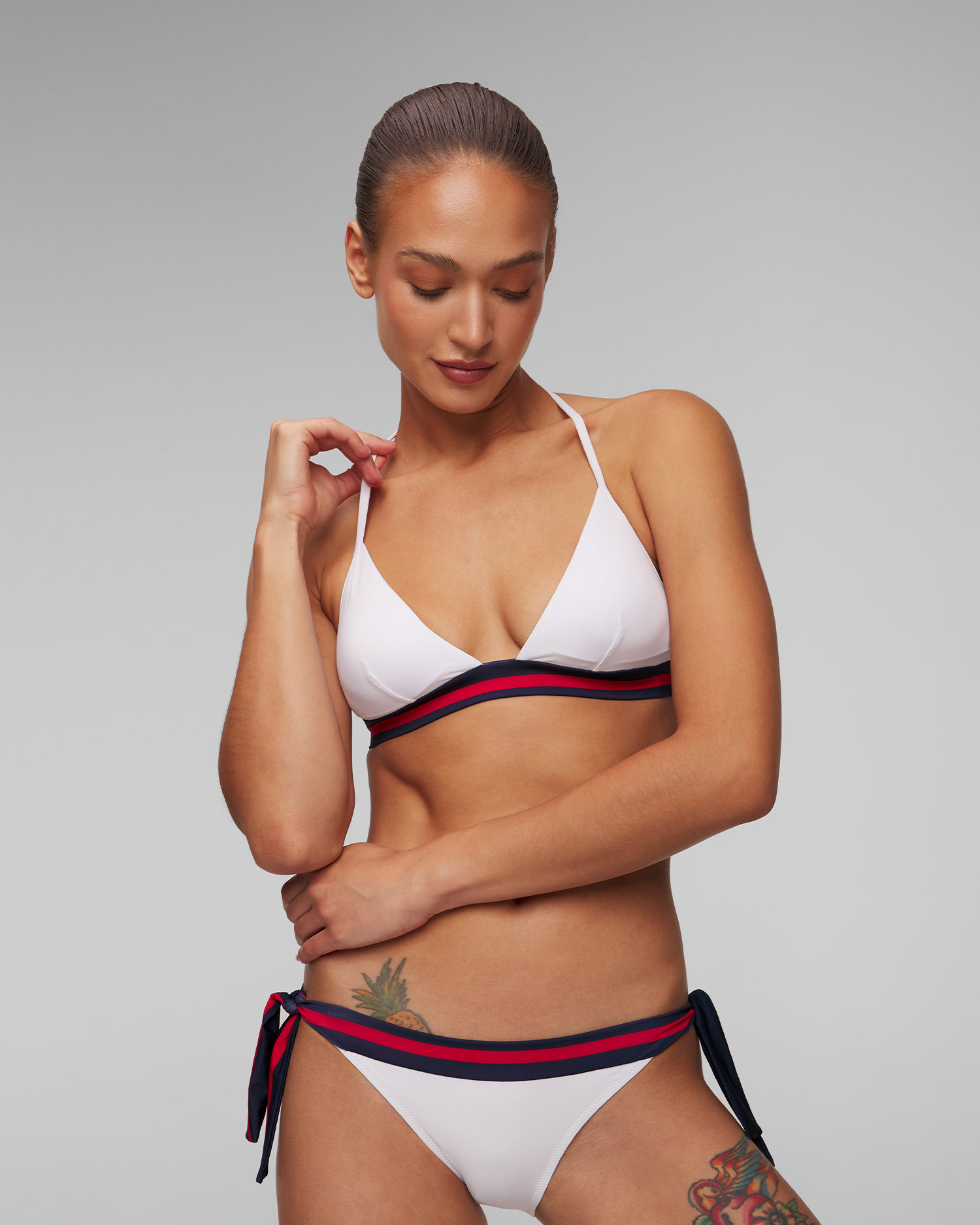 Vilebrequin Fleche Bikini-Top in Weiß