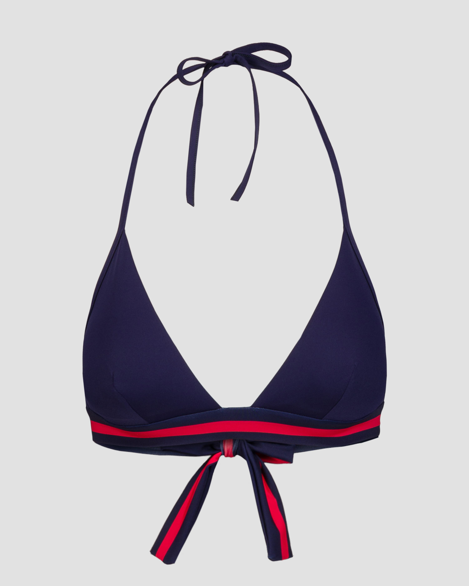 Vilebrequin Fleche Bikini-Top in Marineblau