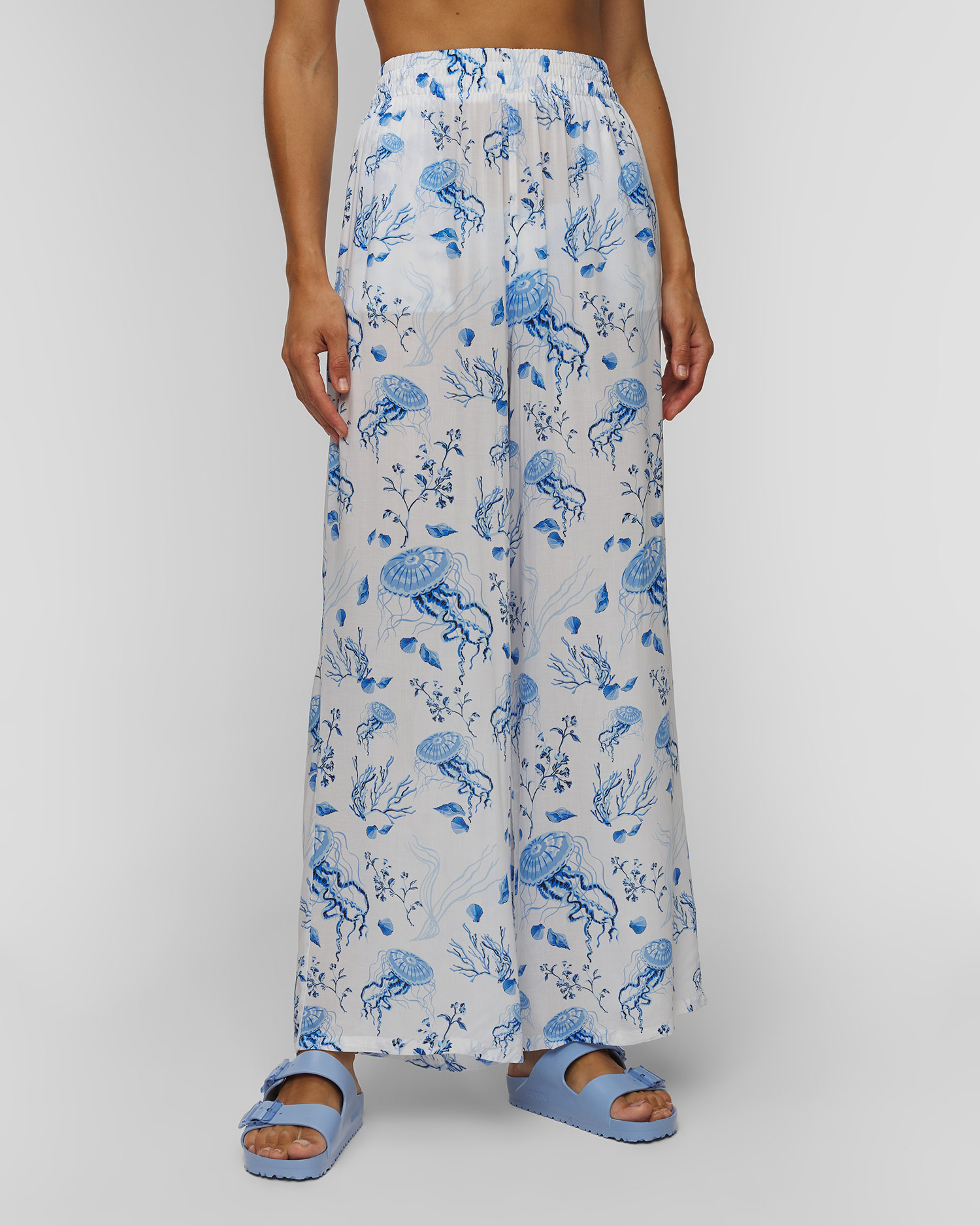 Pantaloni din viscoză pentru femei Vilebrequin Line