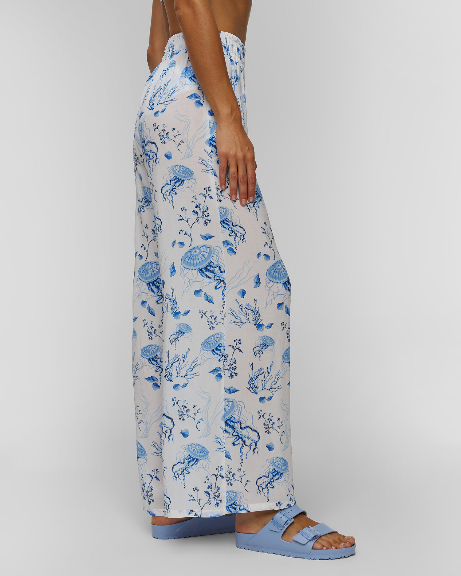 Pantaloni din viscoză pentru femei Vilebrequin Line