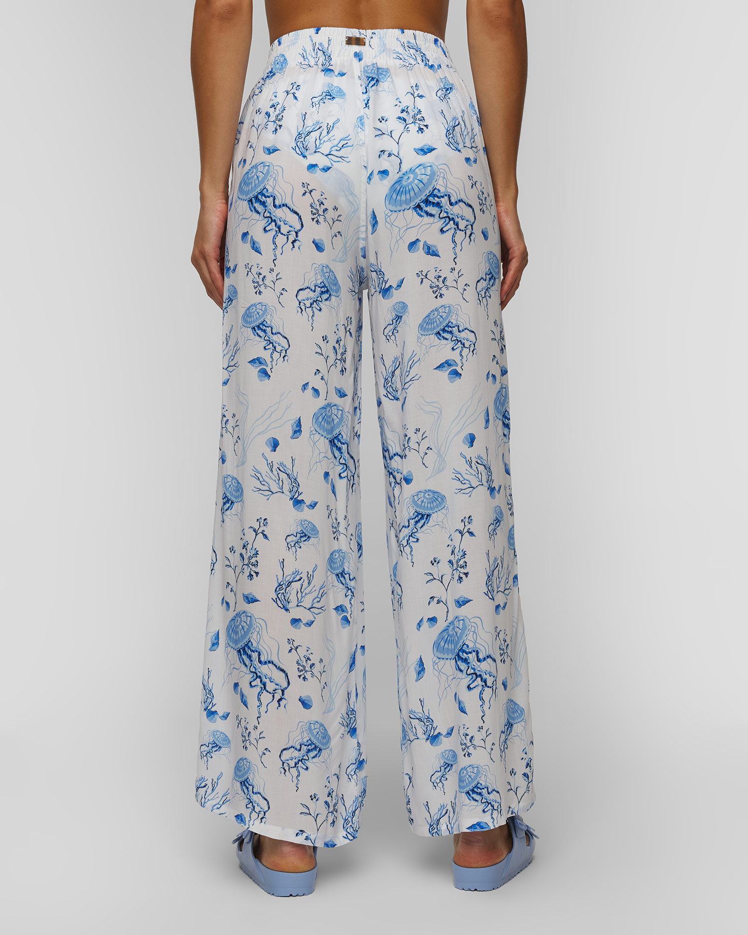 Pantaloni din viscoză pentru femei Vilebrequin Line