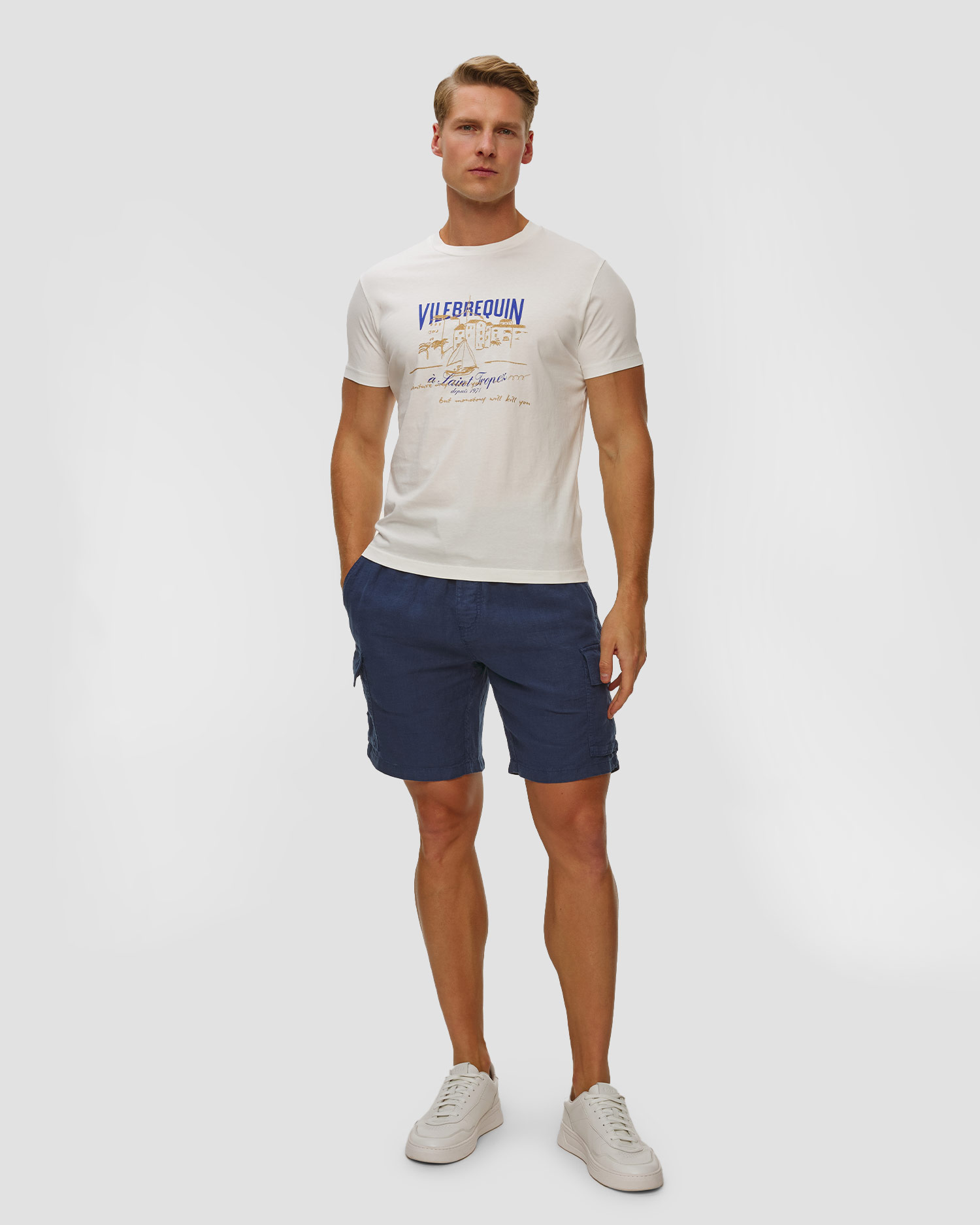 Men's T-shirt Vilebrequin  Bateau