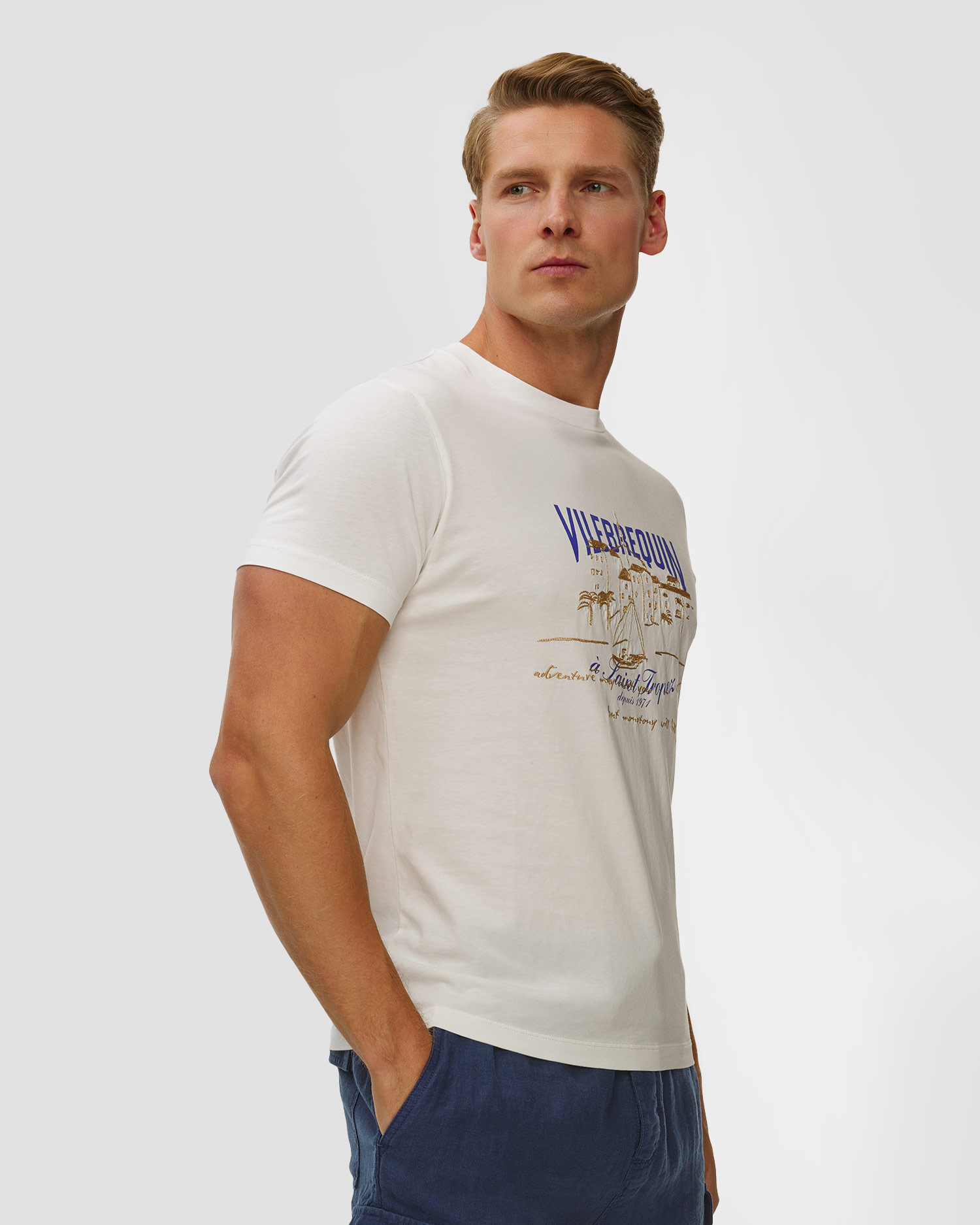 T-shirt męski Vilebrequin Portisol