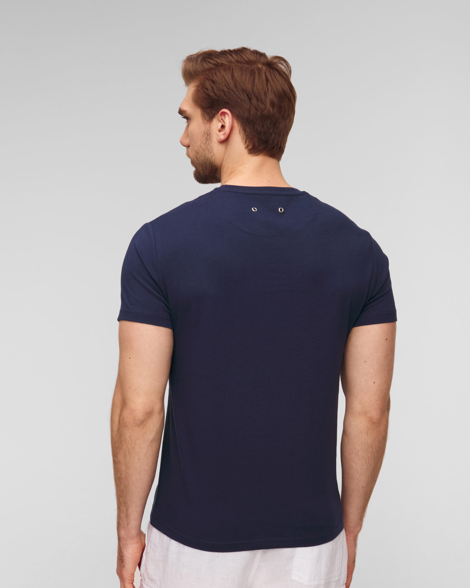 T-shirt bleu marine pour hommes Vilebrequin Thom