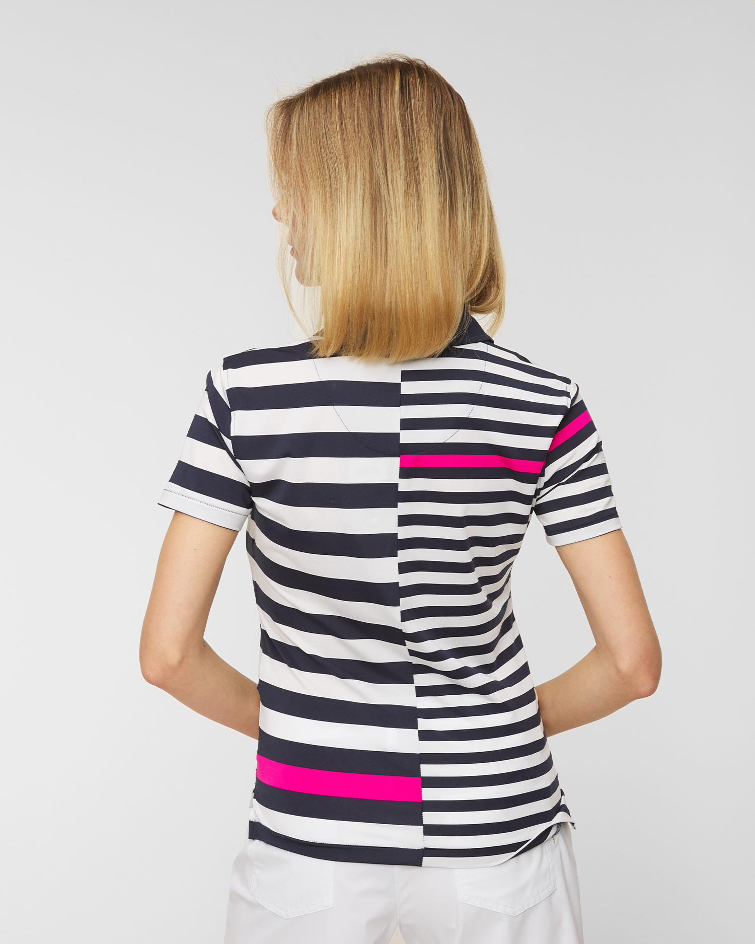 Polo G/FORE BOLD STRIPE POLO