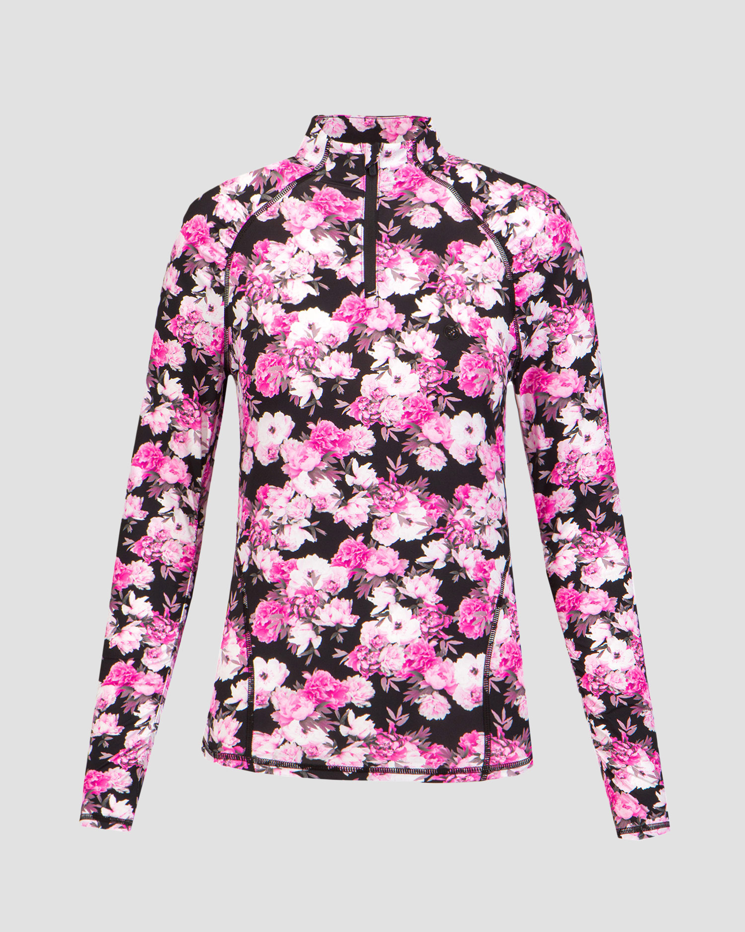 Bluză pentru femei G/Fore Photo Floral Silky Technylon