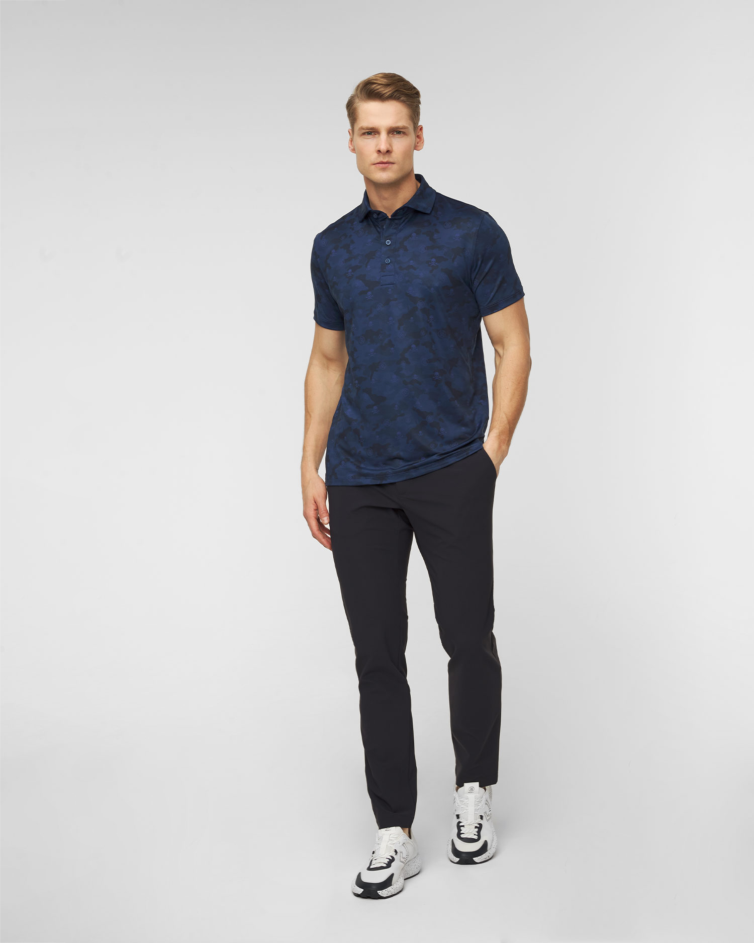 Polo G/Fore Icon Camo Tech Jersey