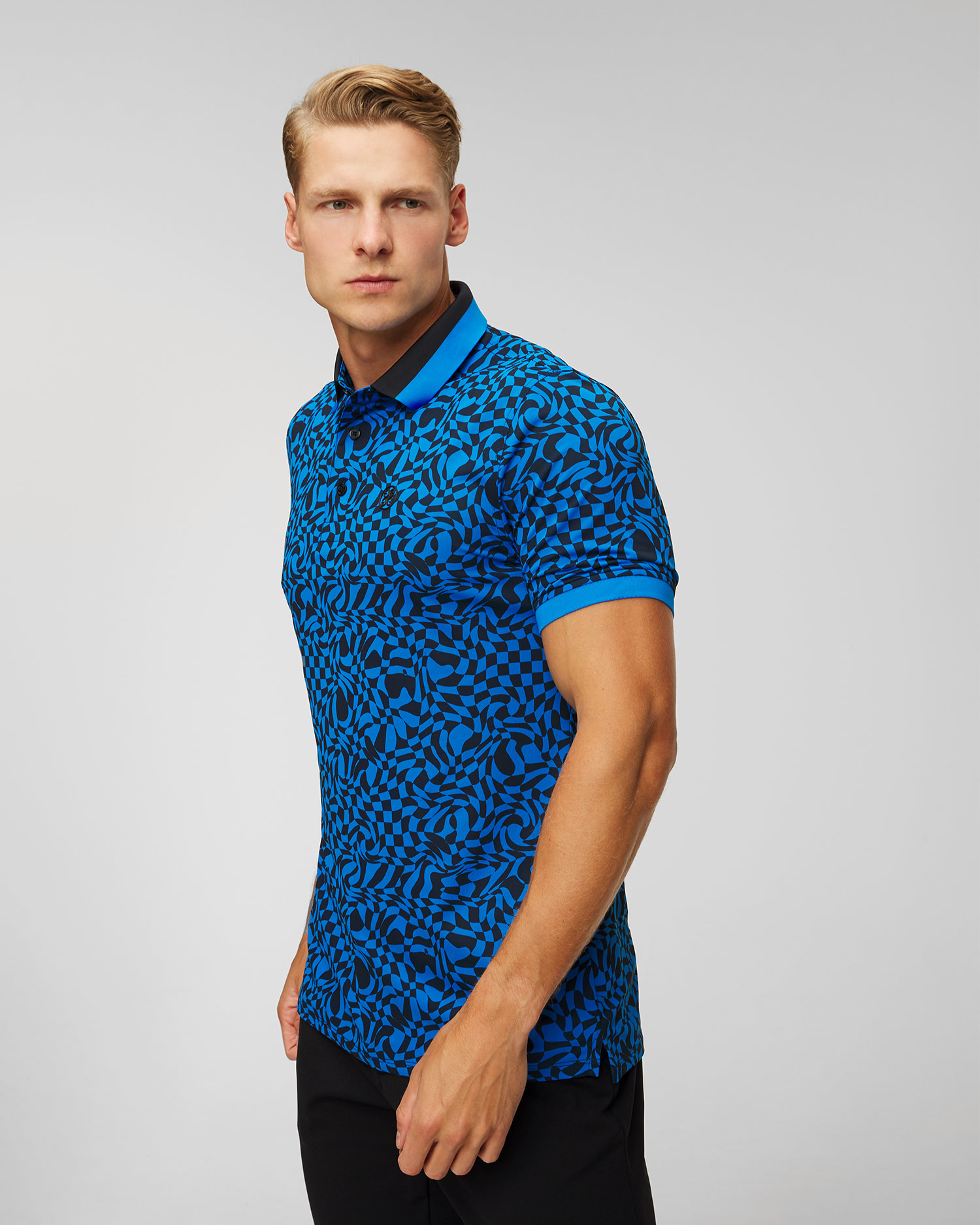 Pánska polokošeľa G/Fore Mini Stars Ribcollar Tech