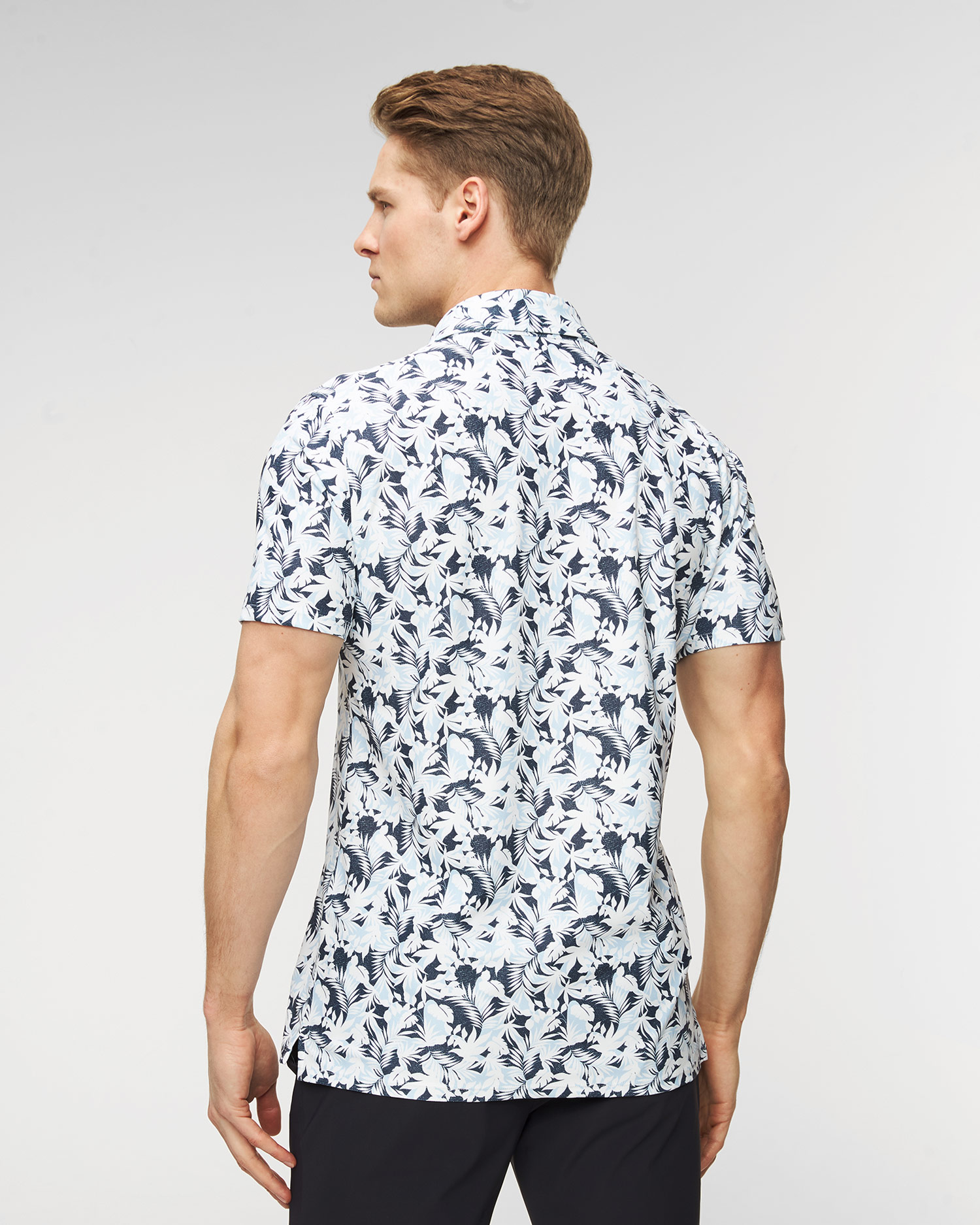 Polo G/Fore Palm Fronds Tech Pique