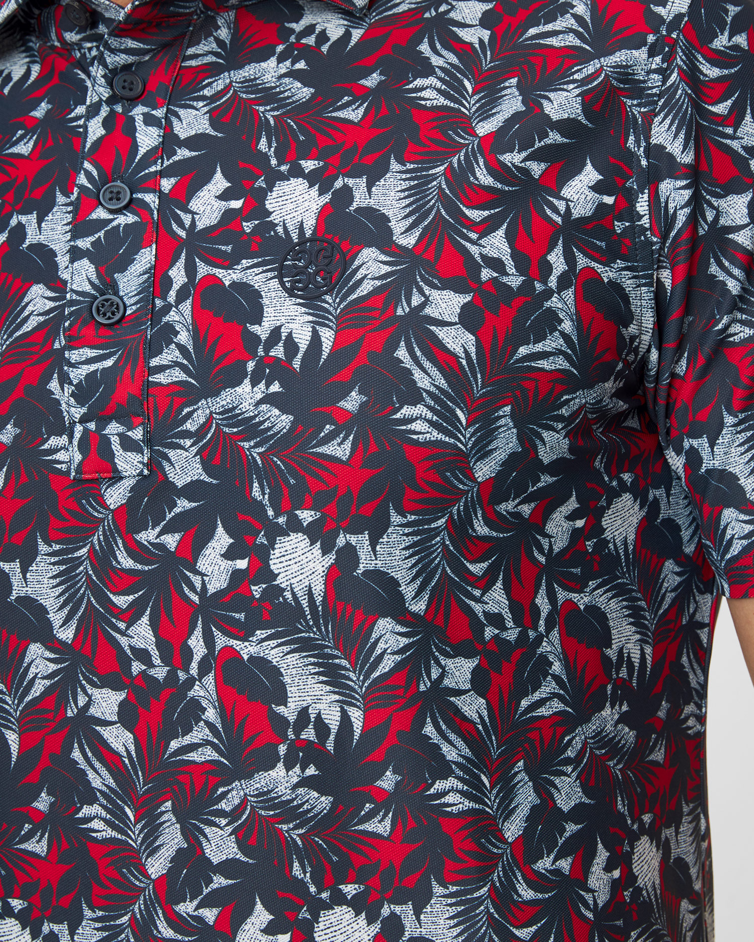 Polo G/Fore Palm Fronds Tech Pique