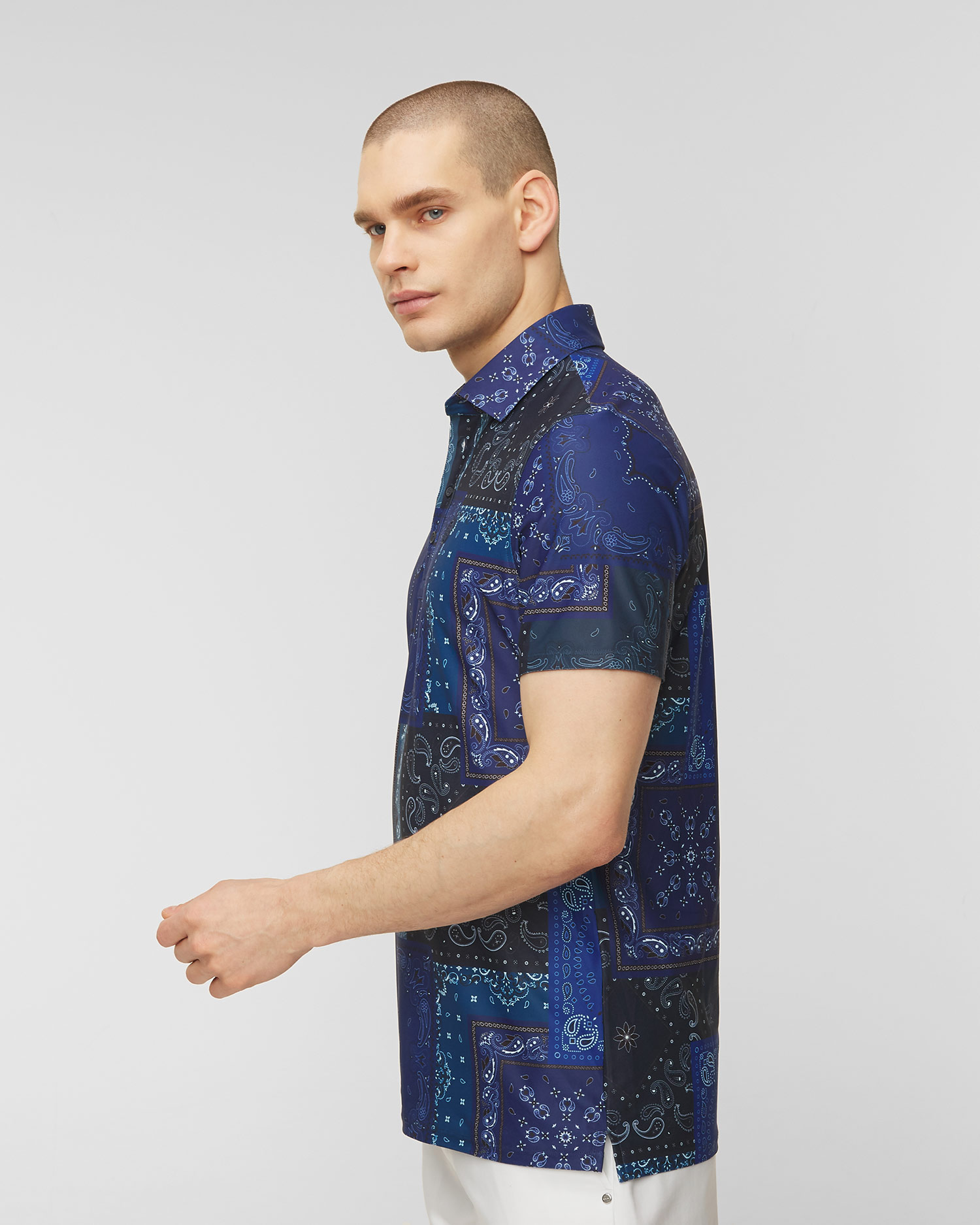 Polo G/Fore Bandana Tech Piqué