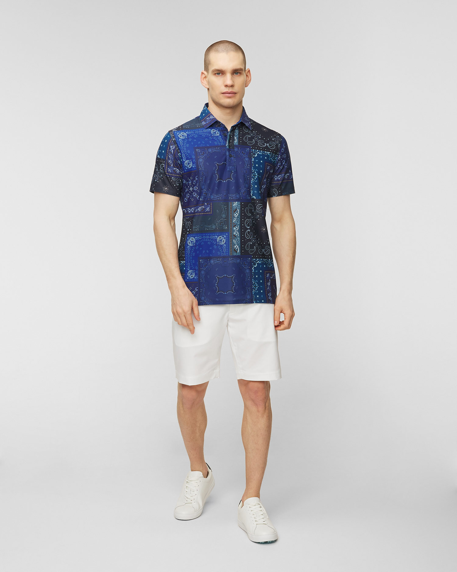 Polo G/Fore Bandana Tech Piqué