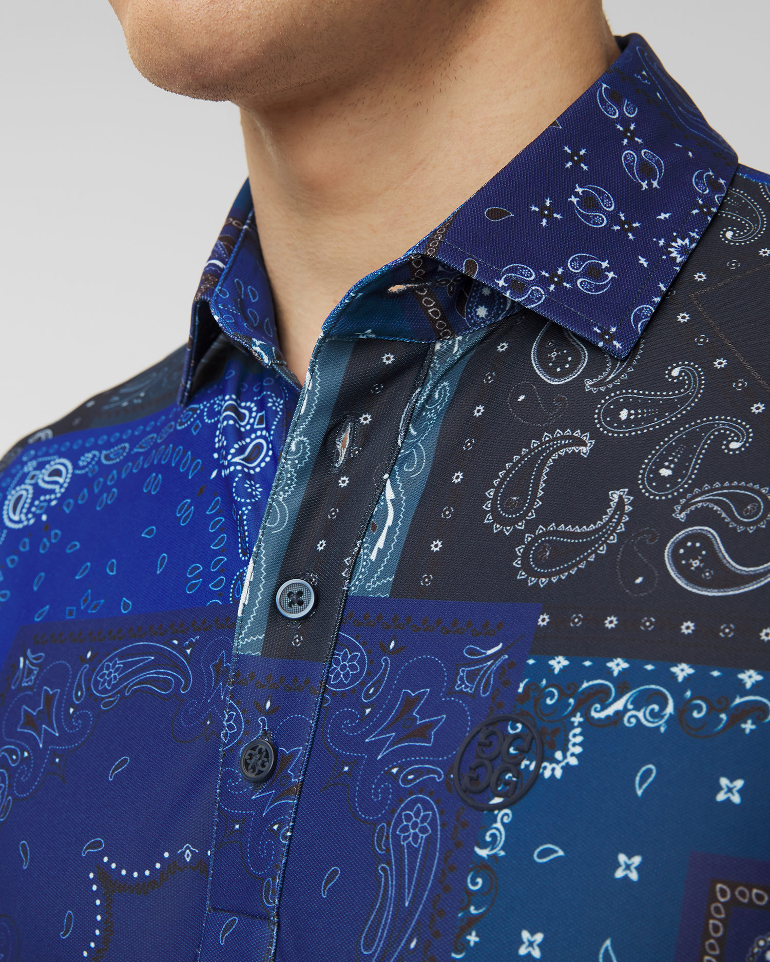 Polo G/Fore Bandana Tech Piqué