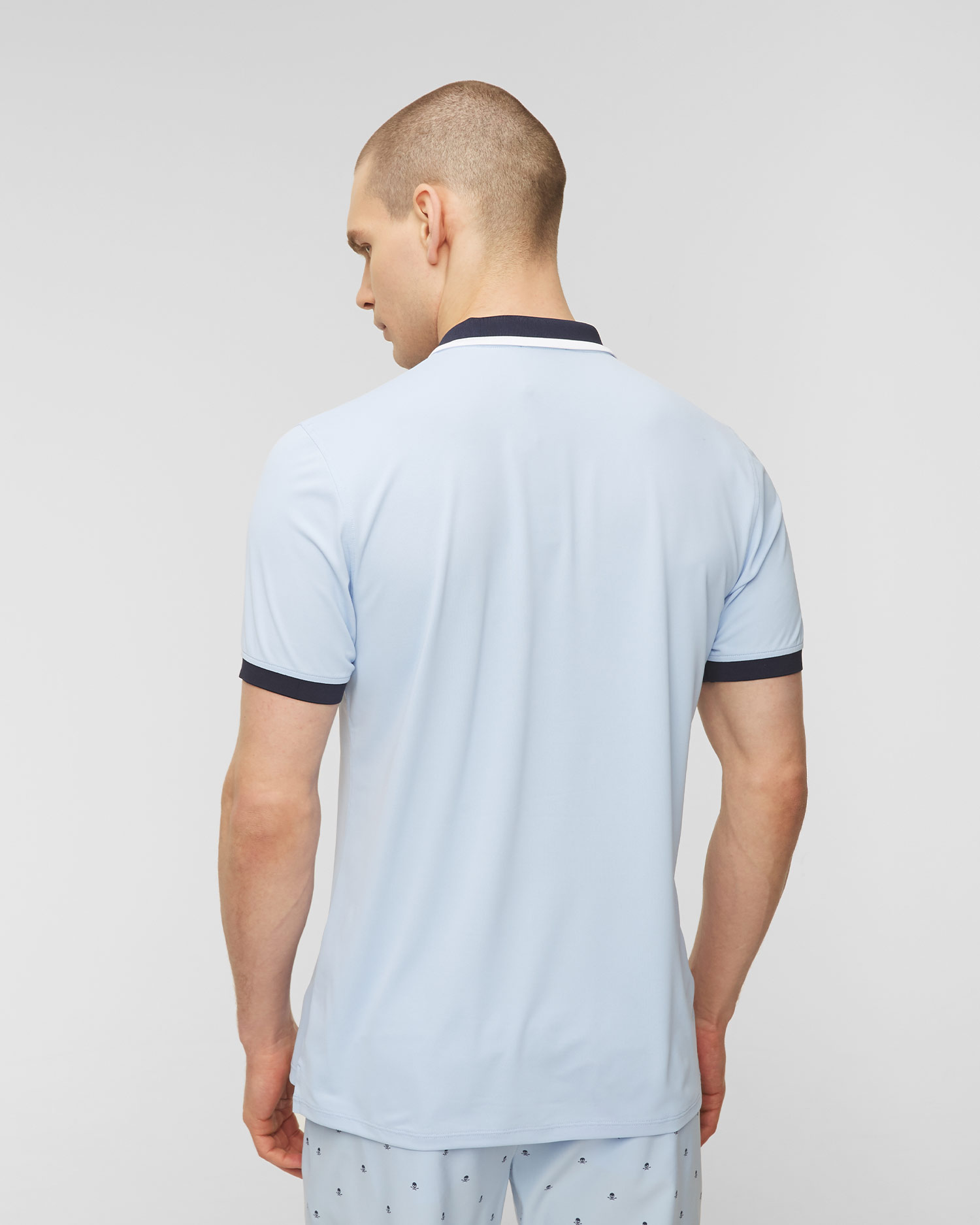 Polo G/Fore Embossed Logo Quarter Zip Tech Piqué