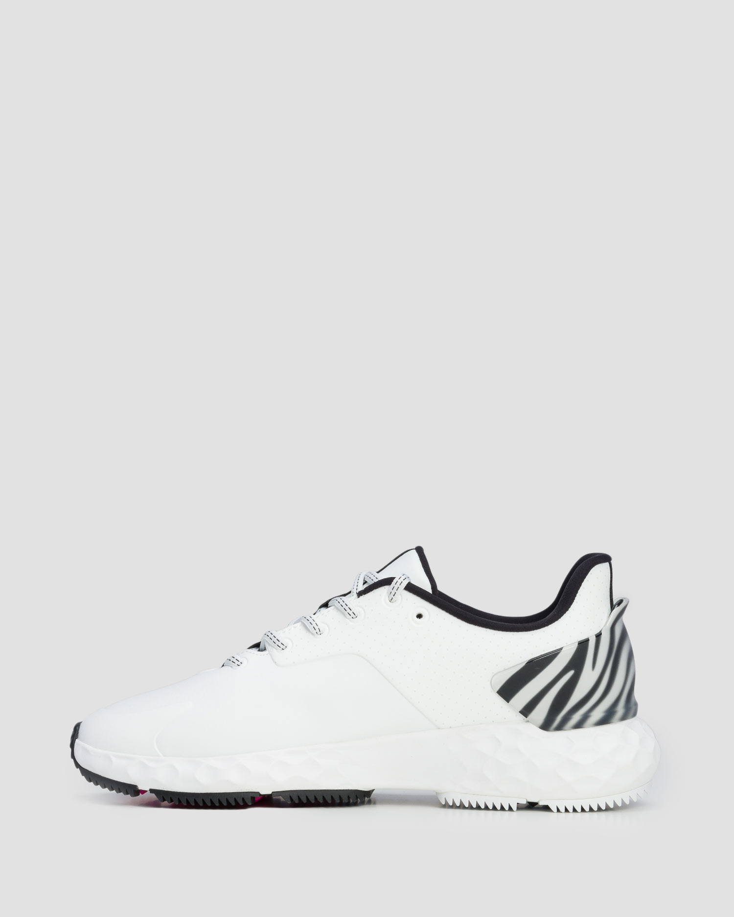 Women's white golf shoes G/Fore Perforated Zebra Accent Mg4+