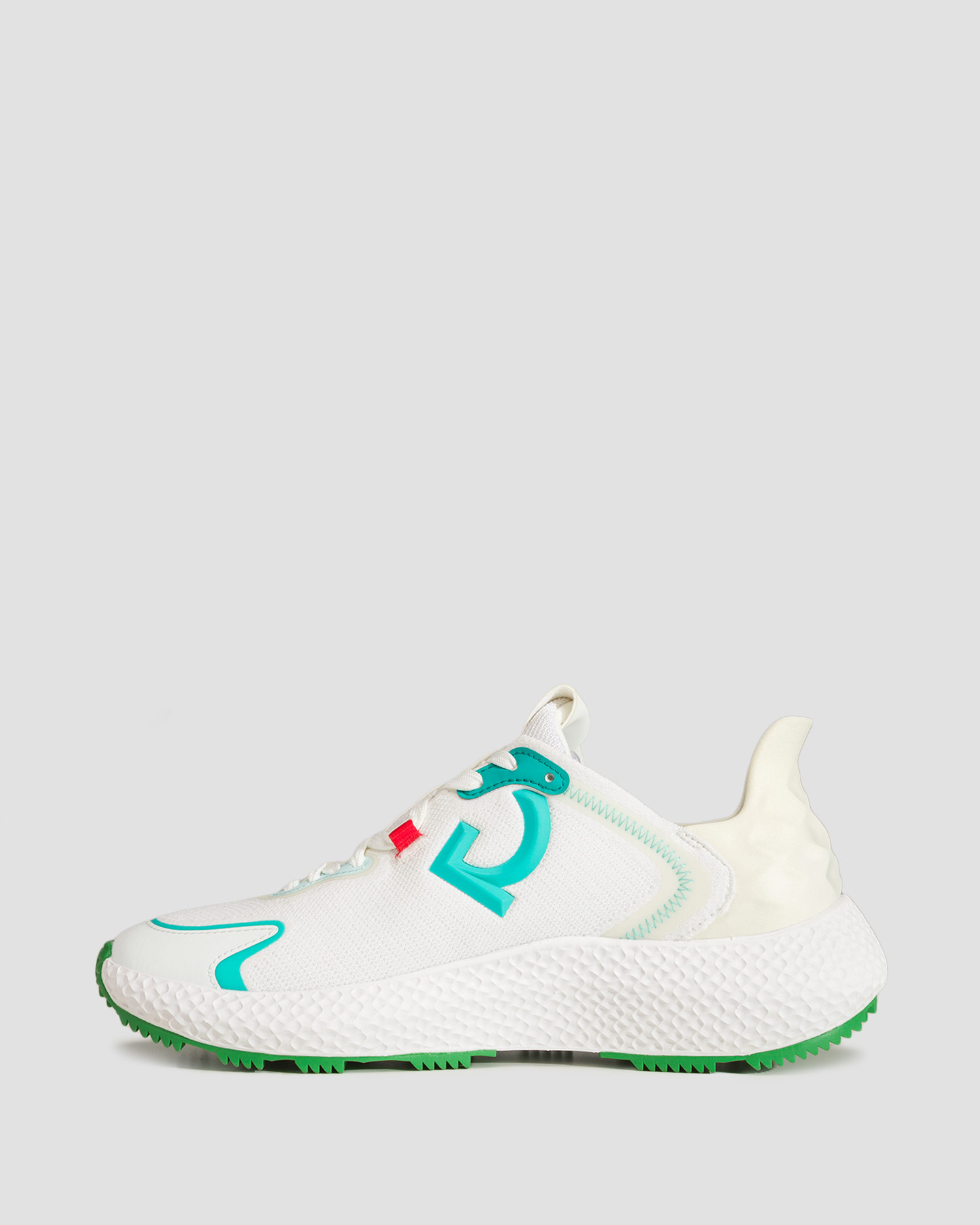 Biało-turkusowe buty golfowe damskie G/Fore Quarter G Mg4x2 Hybrid Golf Cross Trainer
