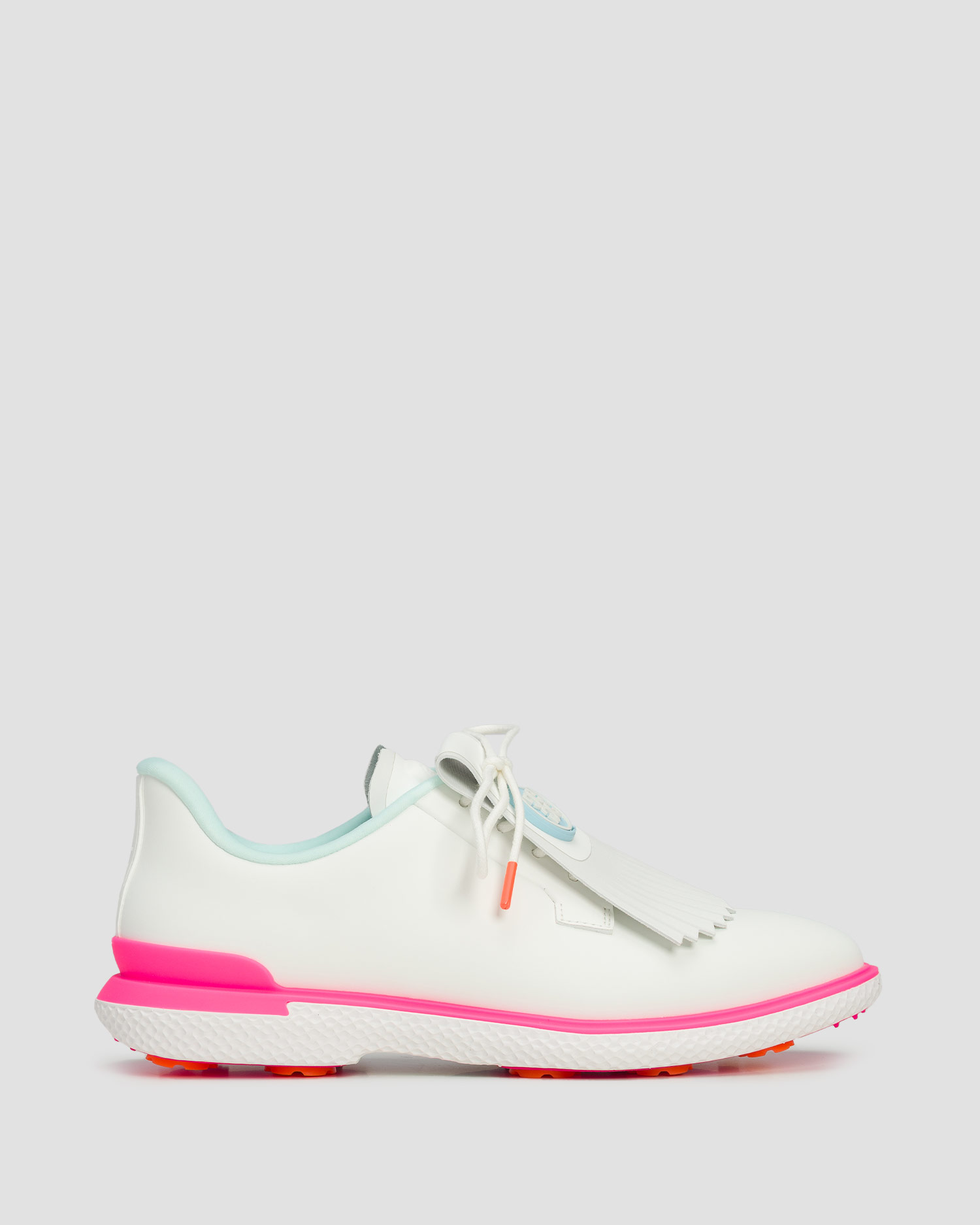 Women's golf shoes G/Fore Gallivan2r TPU Kiltie white-pink