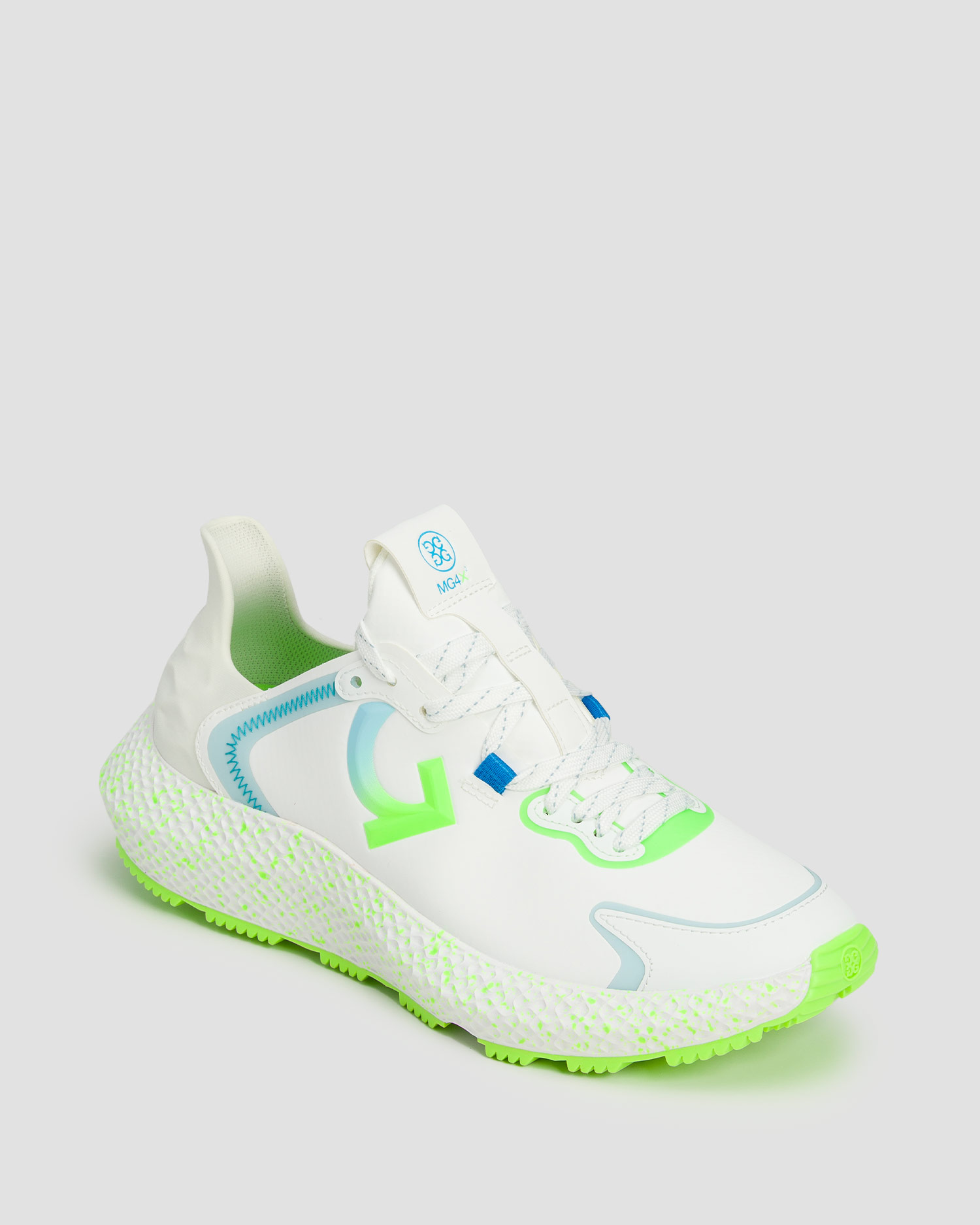 Buty golfowe damskie G/Fore Mg4x2 TPU Golf Cross Trainer biało-zielone