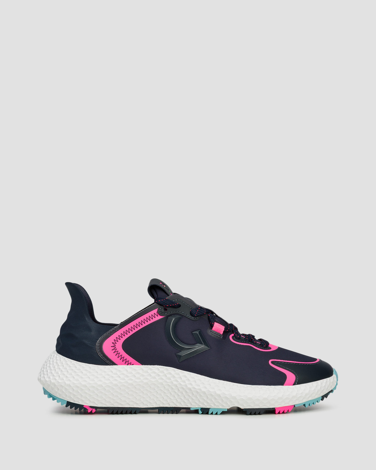 Buty golfowe damskie G/Fore Mg4x2 Nylon Hybrid Golf granatowo-różowe