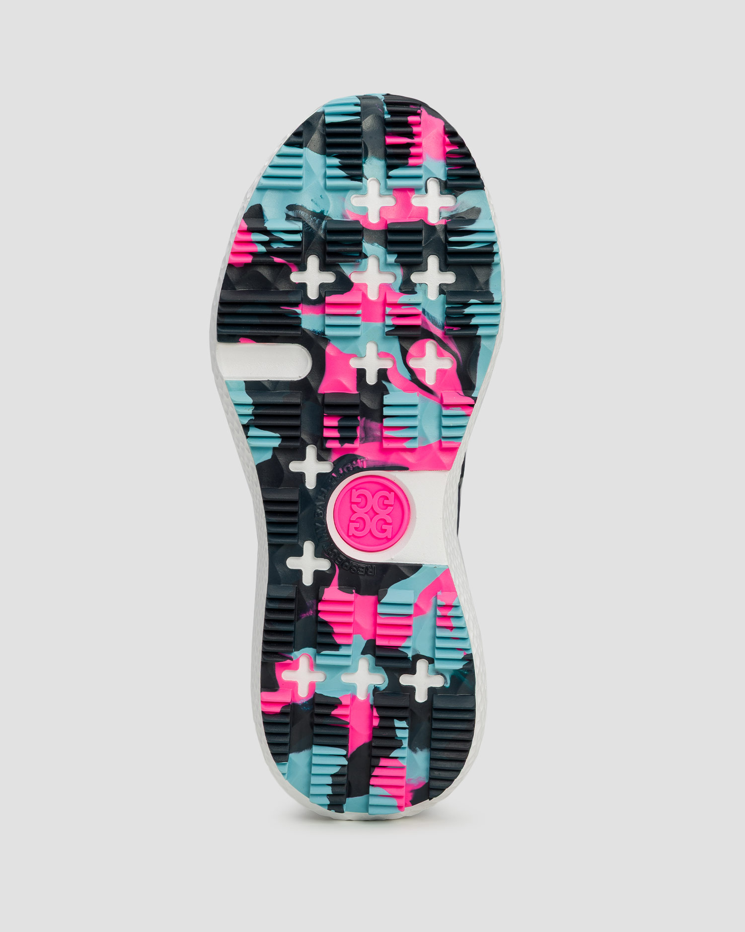 Buty golfowe damskie G/Fore Mg4x2 Nylon Hybrid Golf granatowo-różowe