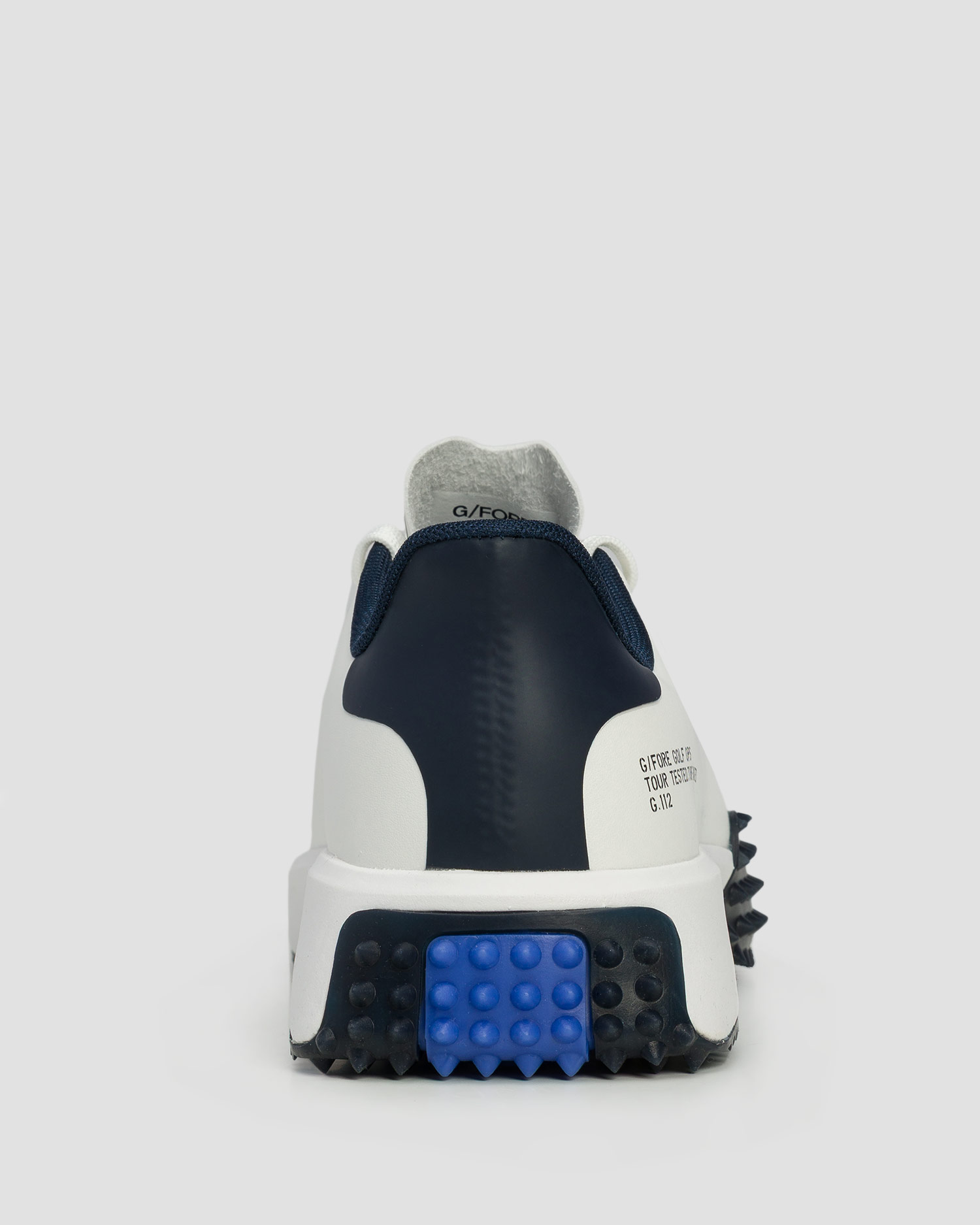 Biało-granatowe buty golfowe męskie G/Fore G.112