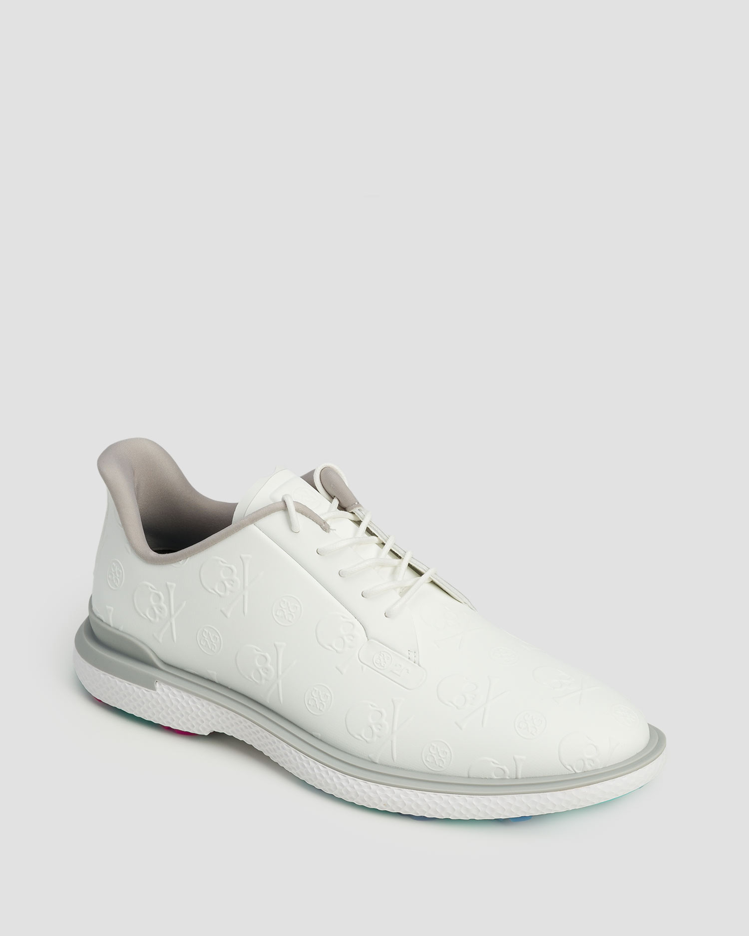 Buty golfowe męskie G/Fore Embossed Skull Gallivan2r białe