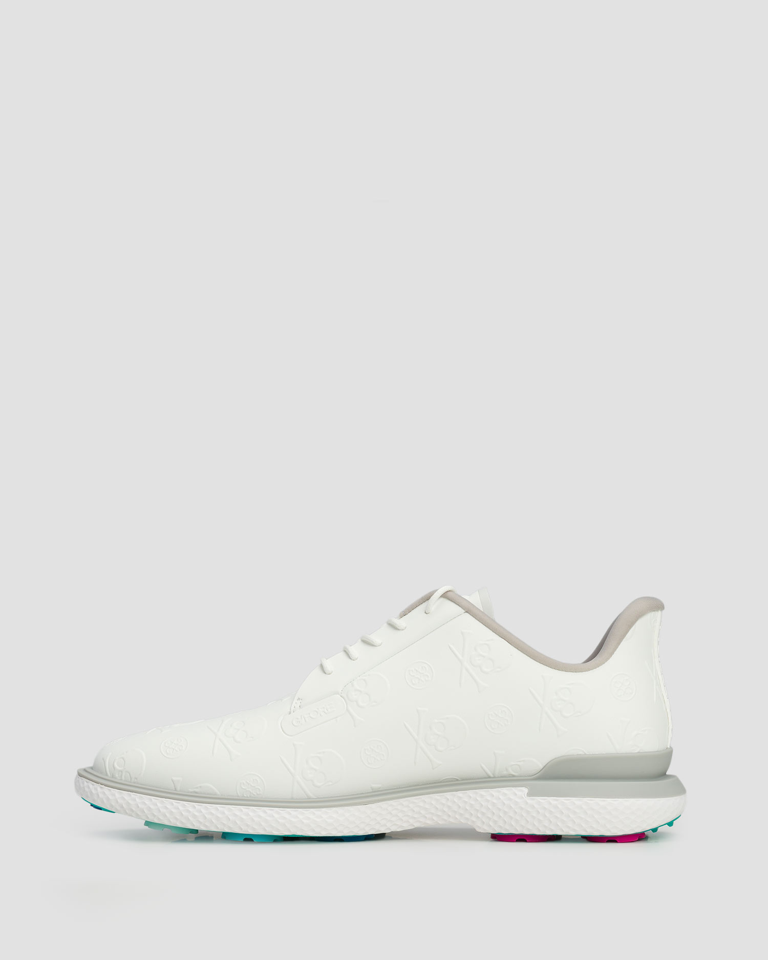 Buty golfowe męskie G/Fore Embossed Skull Gallivan2r białe