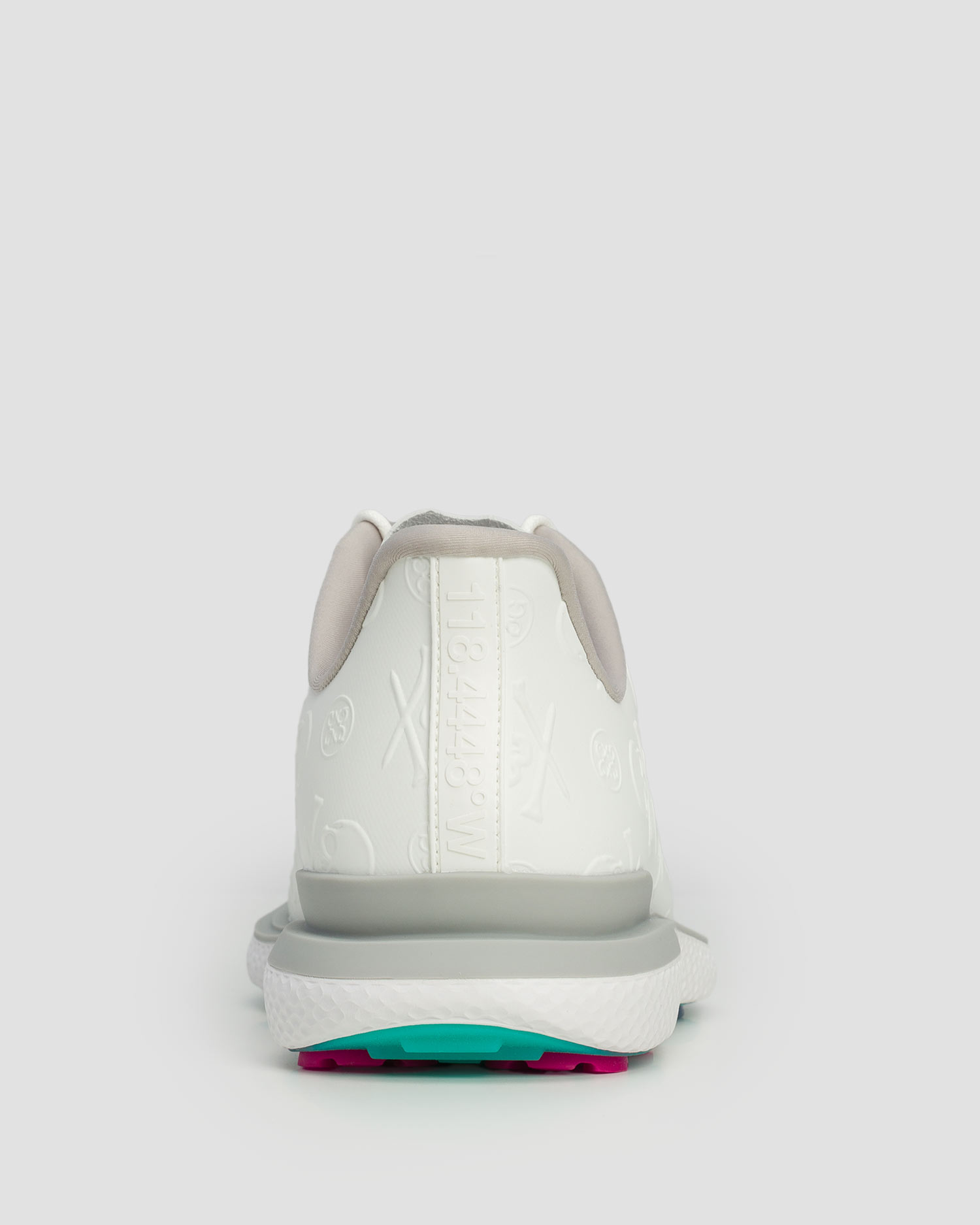 Buty golfowe męskie G/Fore Embossed Skull Gallivan2r białe