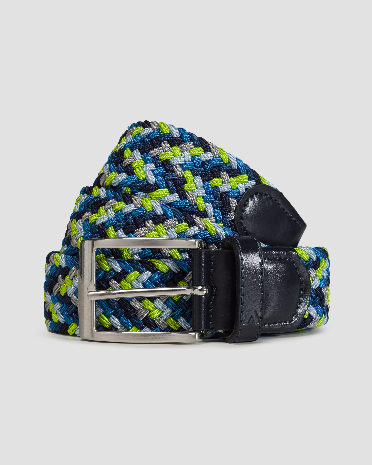 Ceinture pour hommes Alberto Gürtel-Multicolor Braided