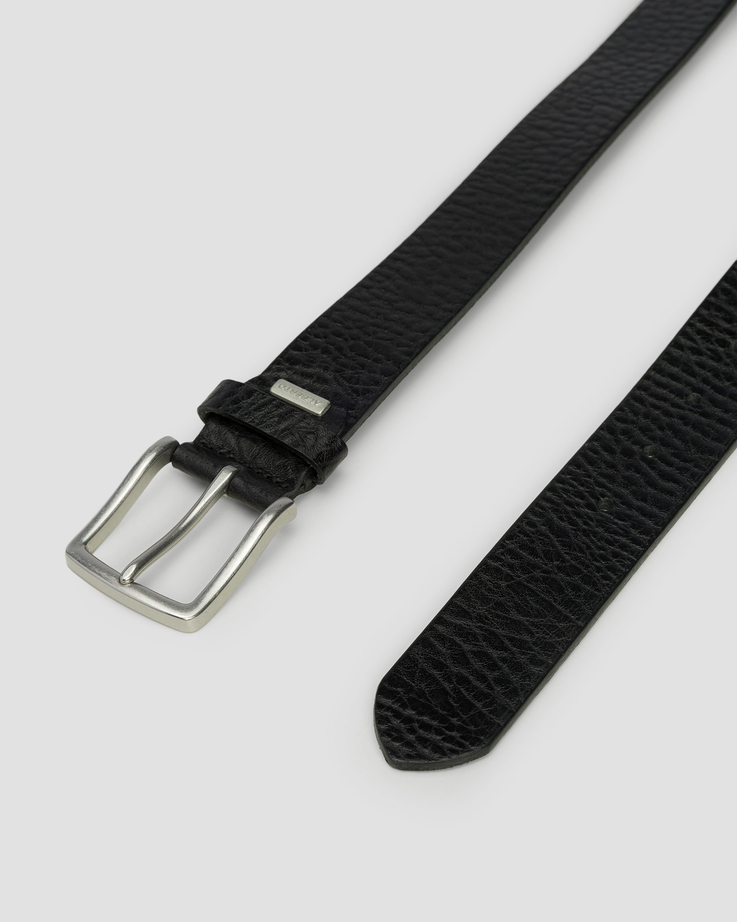 Men's black Alberto Leather Belt