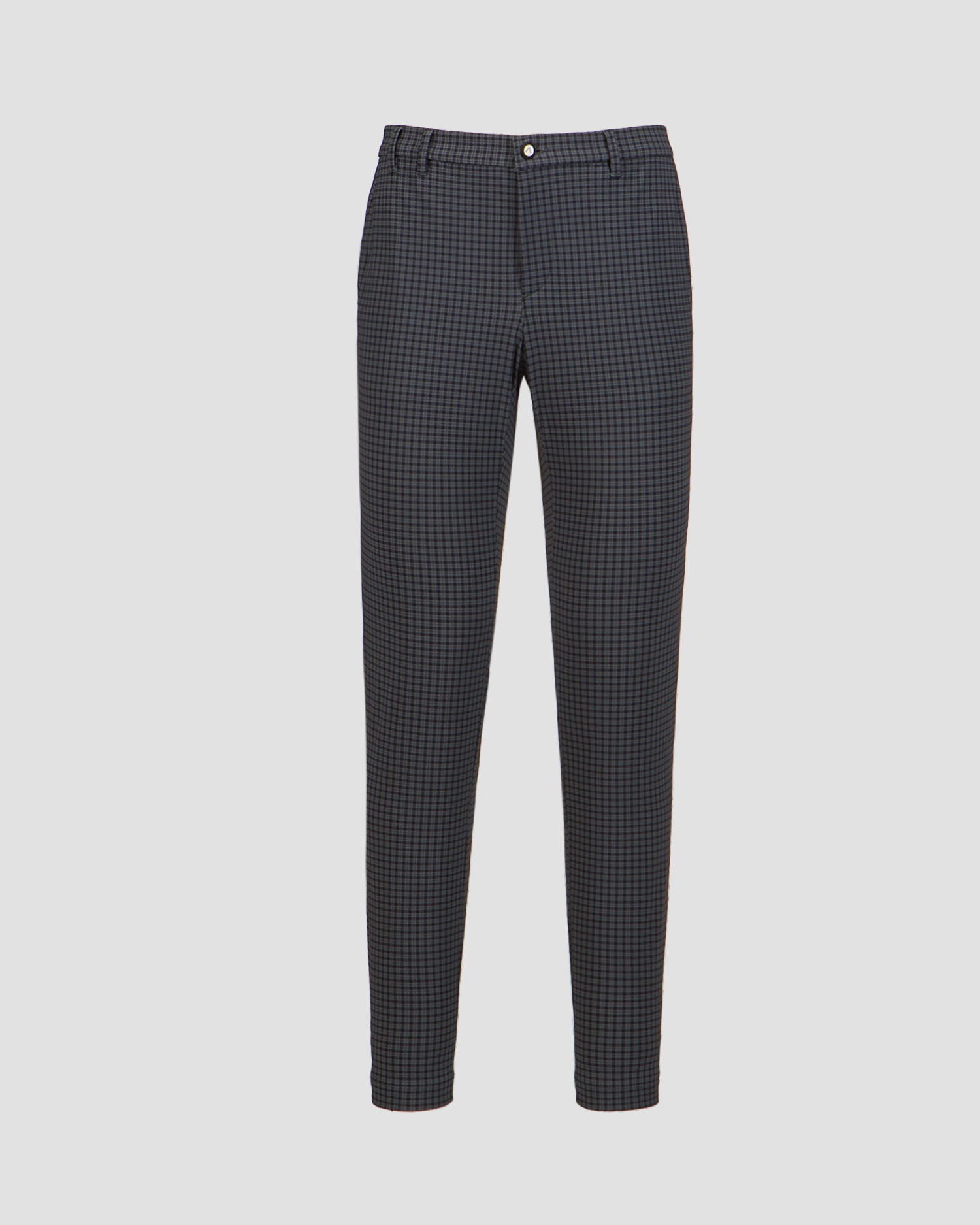 Men's navy blue trousers Alberto Ian-Revolutional Check WR