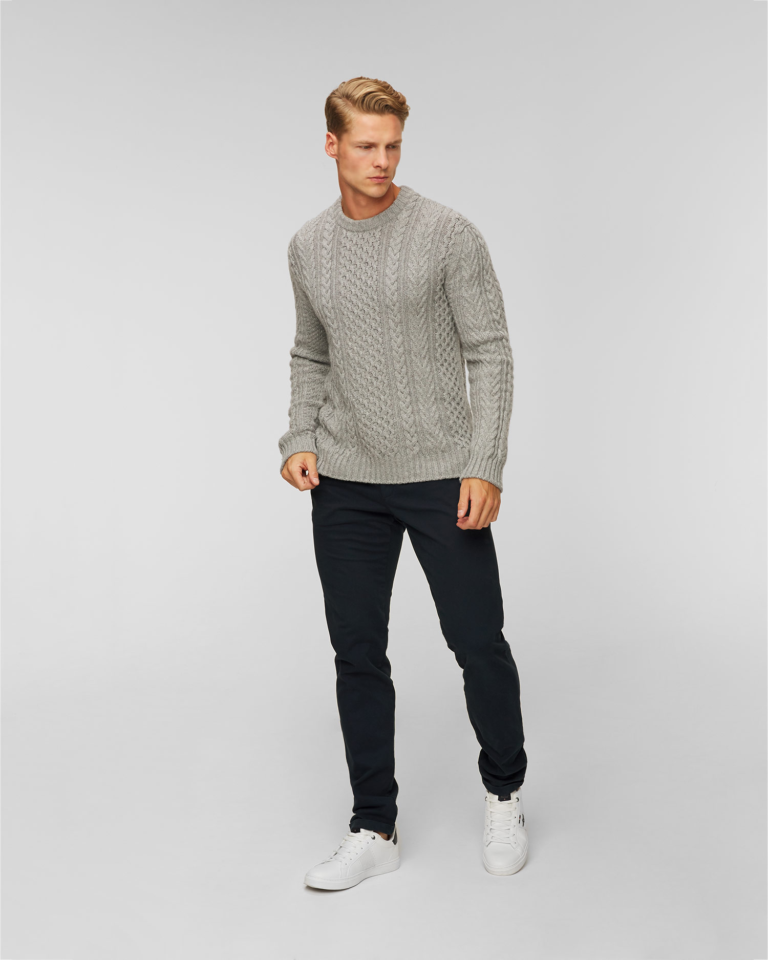 Pánske nohavice Alberto Rob-Super Stretch Broken Twill