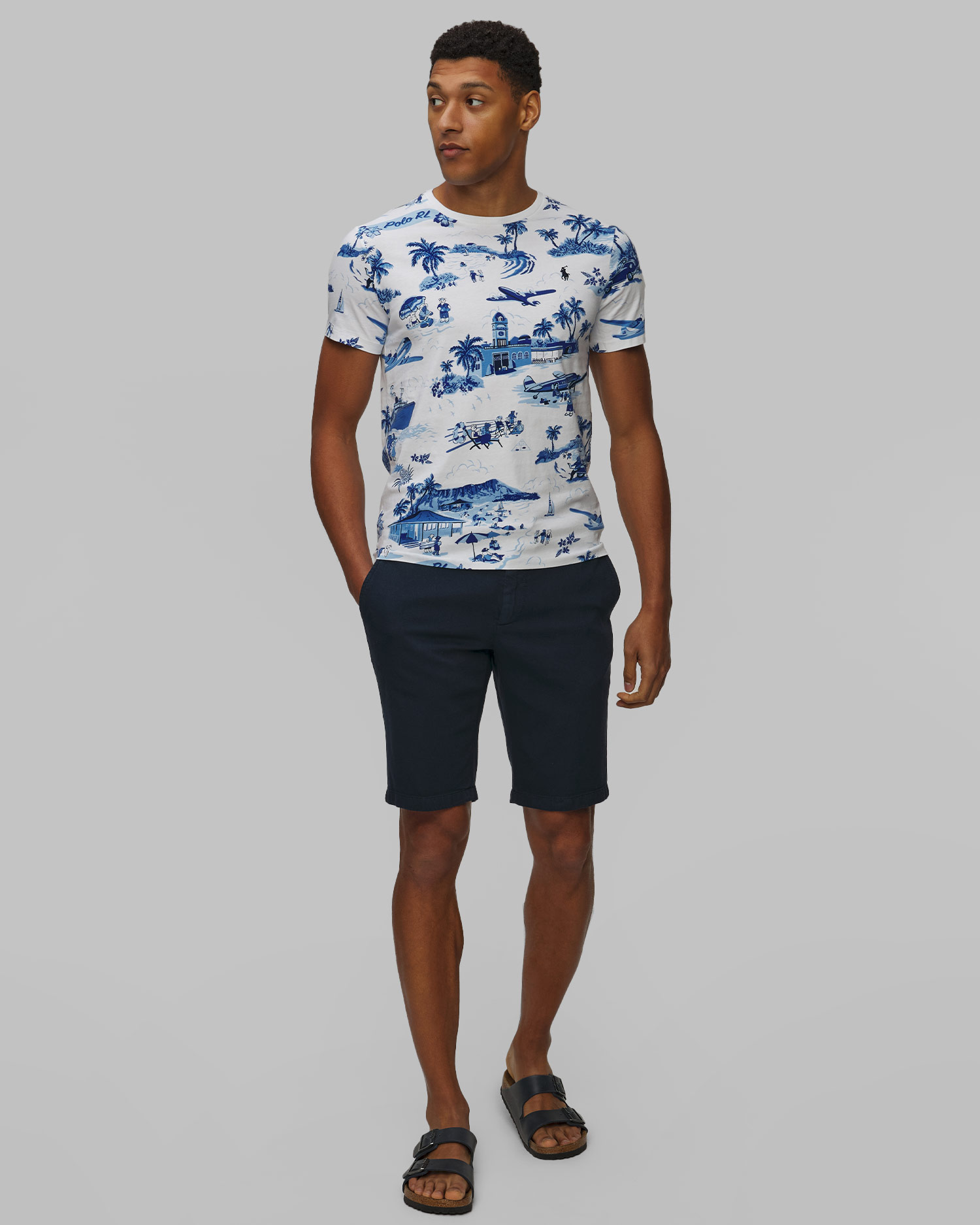 Pánske ľanové šortky Alberto Jump-K - Smart Linen
